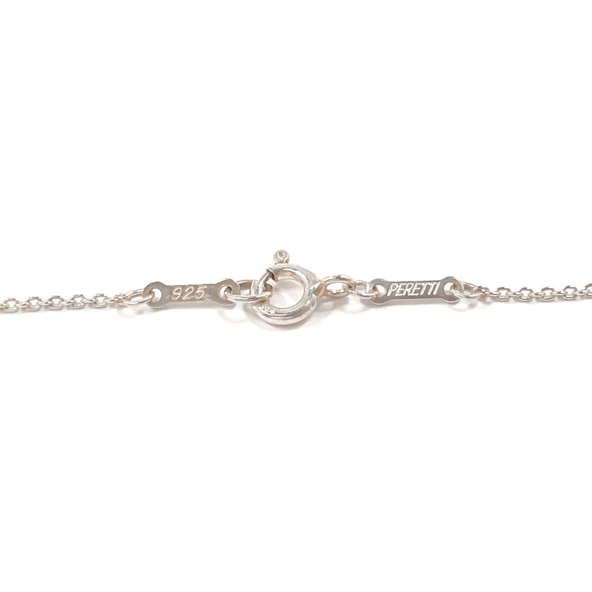 Tiffany & Co. TIFFANY&Co. Tiffany Double Teardrop Elsa Peretti Necklace, Sterling Silver 925, Women's Size ONE SIZE - 7 Thumbnail