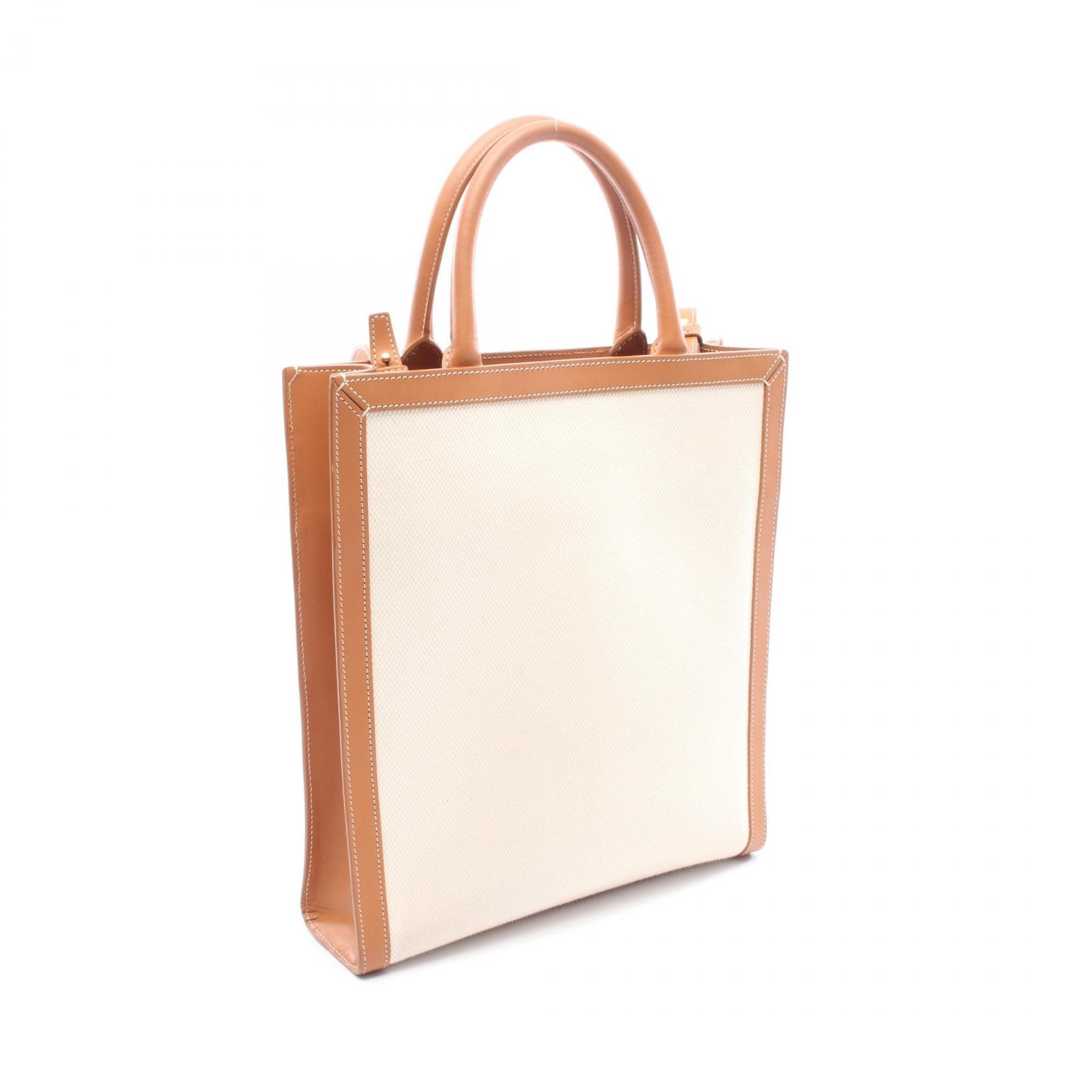 Celine Celine Celine Small Vertical Cabas Tote Bag Textile Tote Bag 192082BNZ DUTY FREE for USA Size ONE SIZE - 2 Thumbnail
