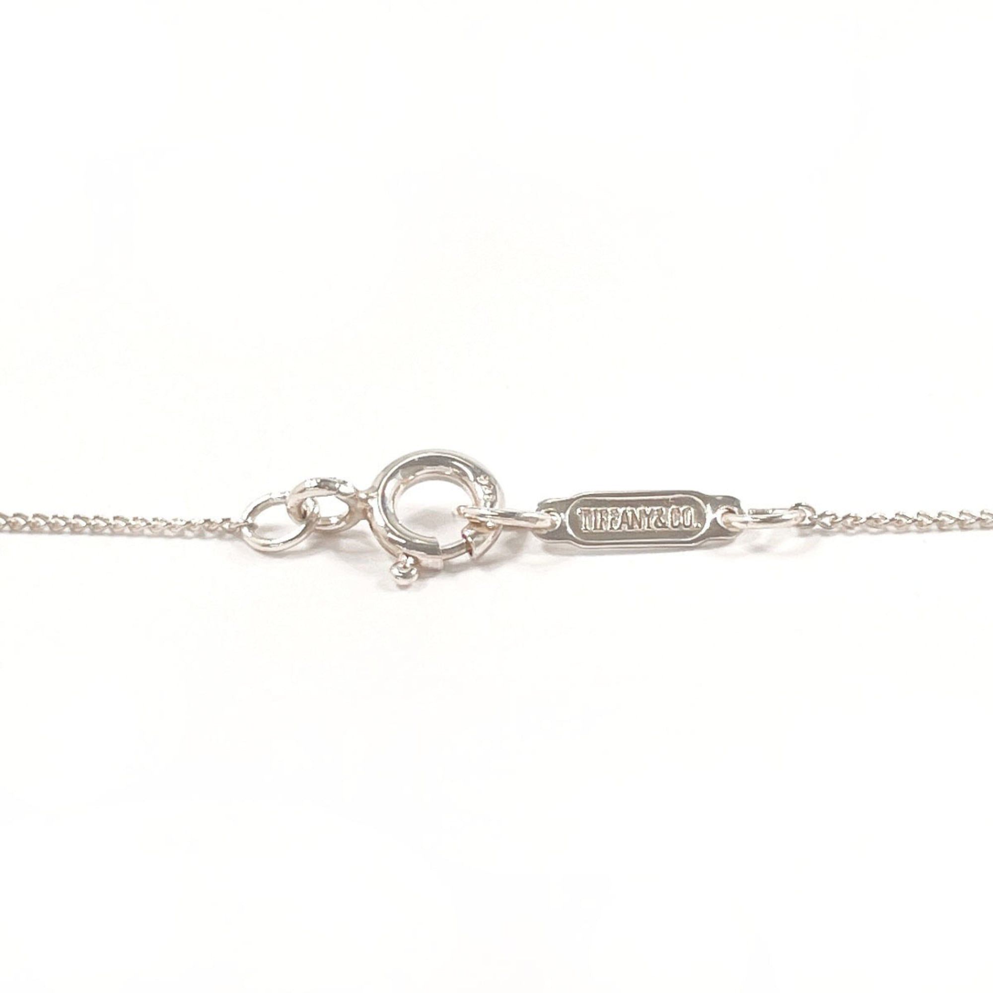 Tiffany & Co. TIFFANY&Co. Tiffany Ribbon Necklace, Sterling Silver 925, Silver, Women's Size ONE SIZE - 5 Thumbnail