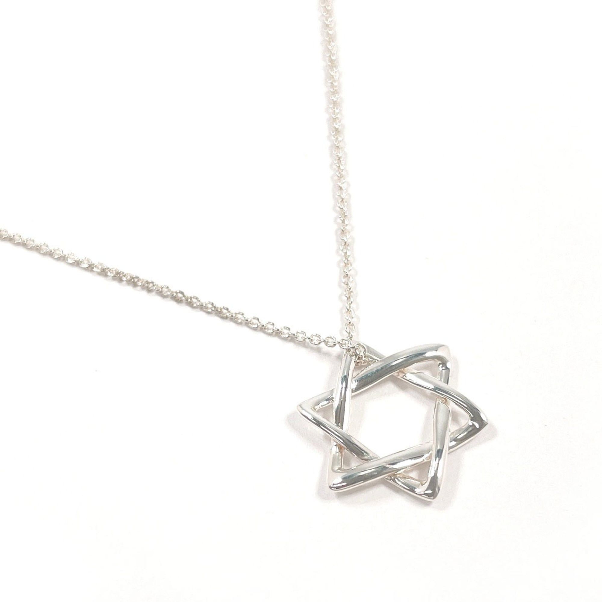 Tiffany & Co. TIFFANY&Co. Tiffany Star of David Elsa Peretti Necklace, Sterling Silver 925, Women's Size ONE SIZE - 2 Thumbnail