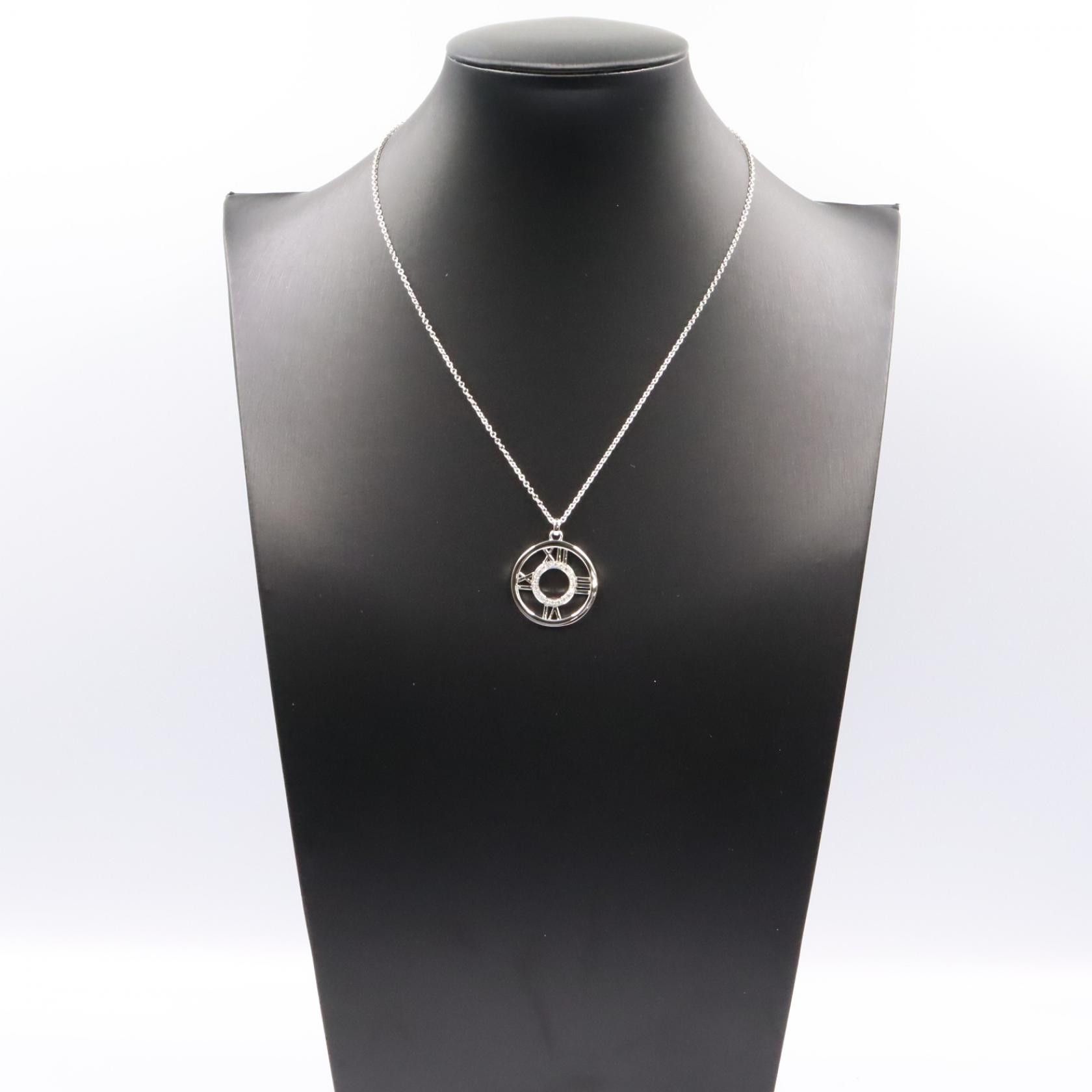 Tiffany & Co. Tiffany & Co. Tiffany & Co. Atlas Au750 Diamond Necklace Precious Metal Necklace DUTY FREE for USA Size ONE SIZE - 8 Thumbnail