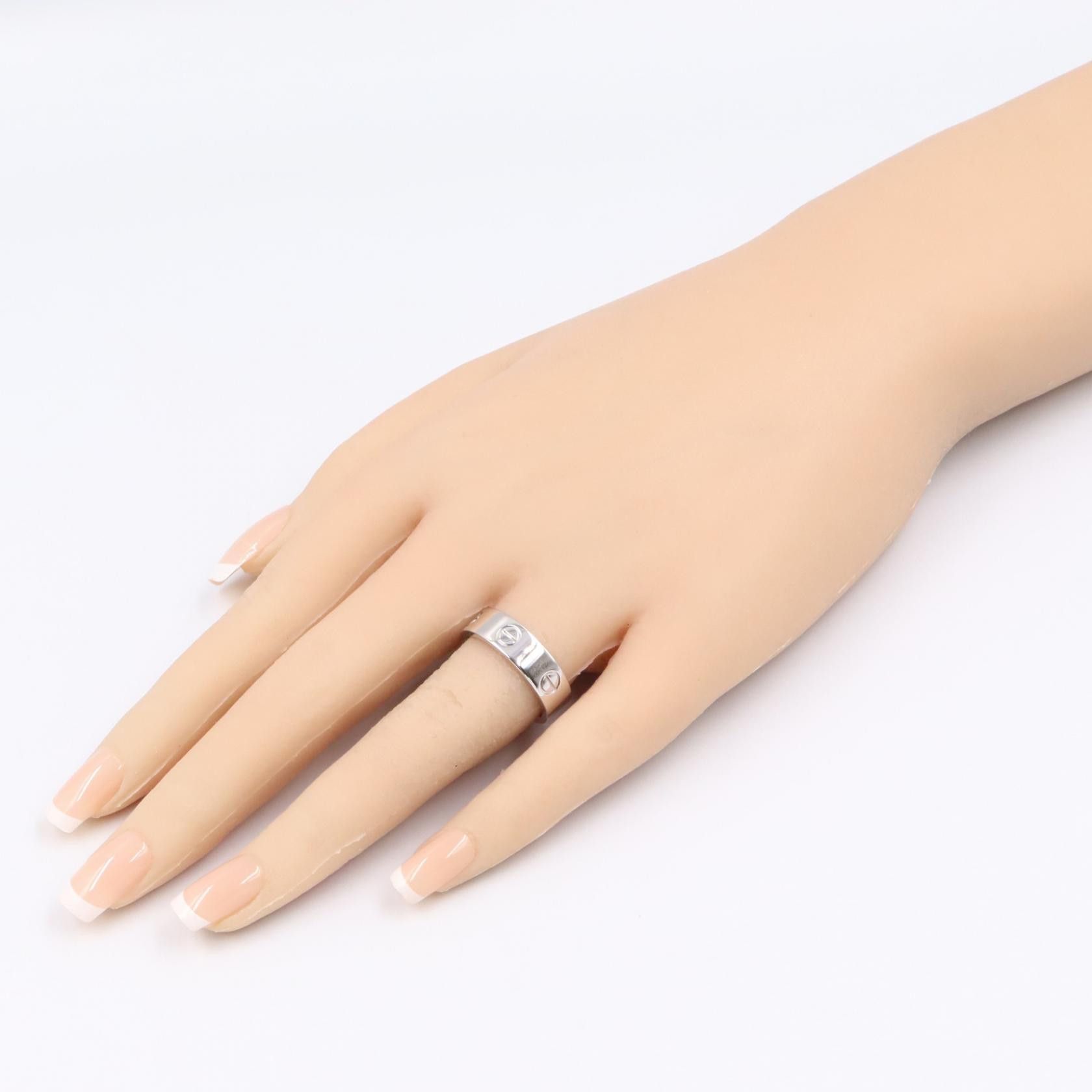 Cartier Cartier Cartier Love Au750 White Gold Ring Size 16 Precious Metal Ring DUTY FREE for USA Size ONE SIZE - 8 Thumbnail