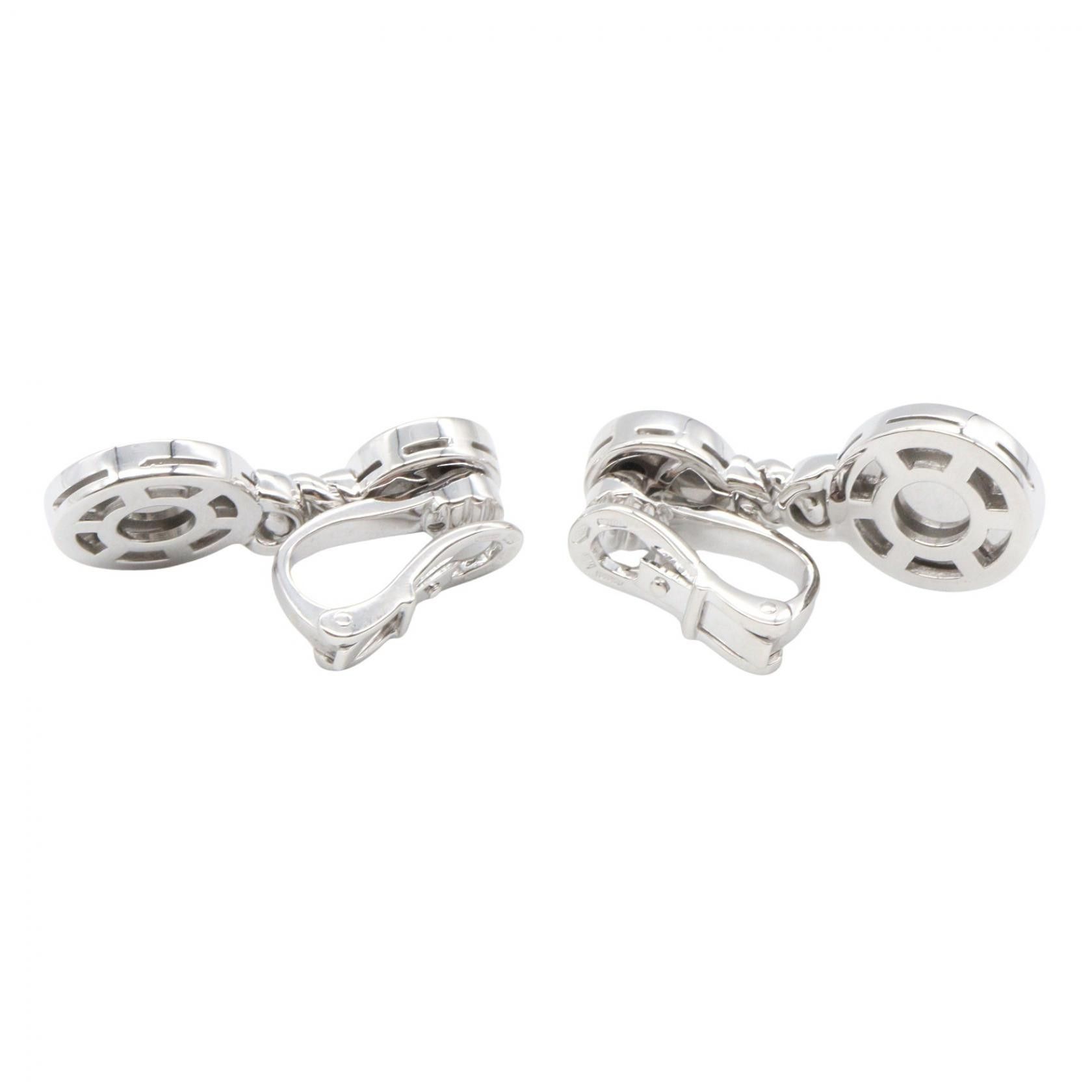 Bvlgari Bvlgari Bvlgari Bvlgari Au750 Diamond Onyx Earrings Precious Metal Earrings DUTY FREE for USA Size ONE SIZE - 2 Thumbnail