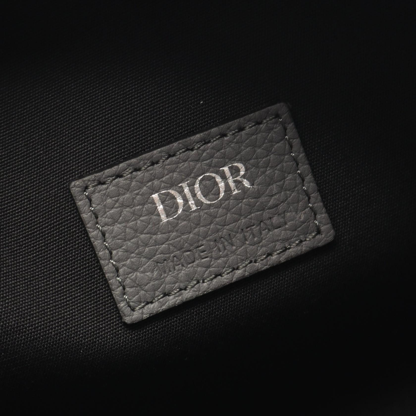 Dior Dior Dior LINGOT26 Oblique Canvas Leather Handbag Textile Handbag DUTY FREE for USA Size ONE SIZE - 4 Thumbnail