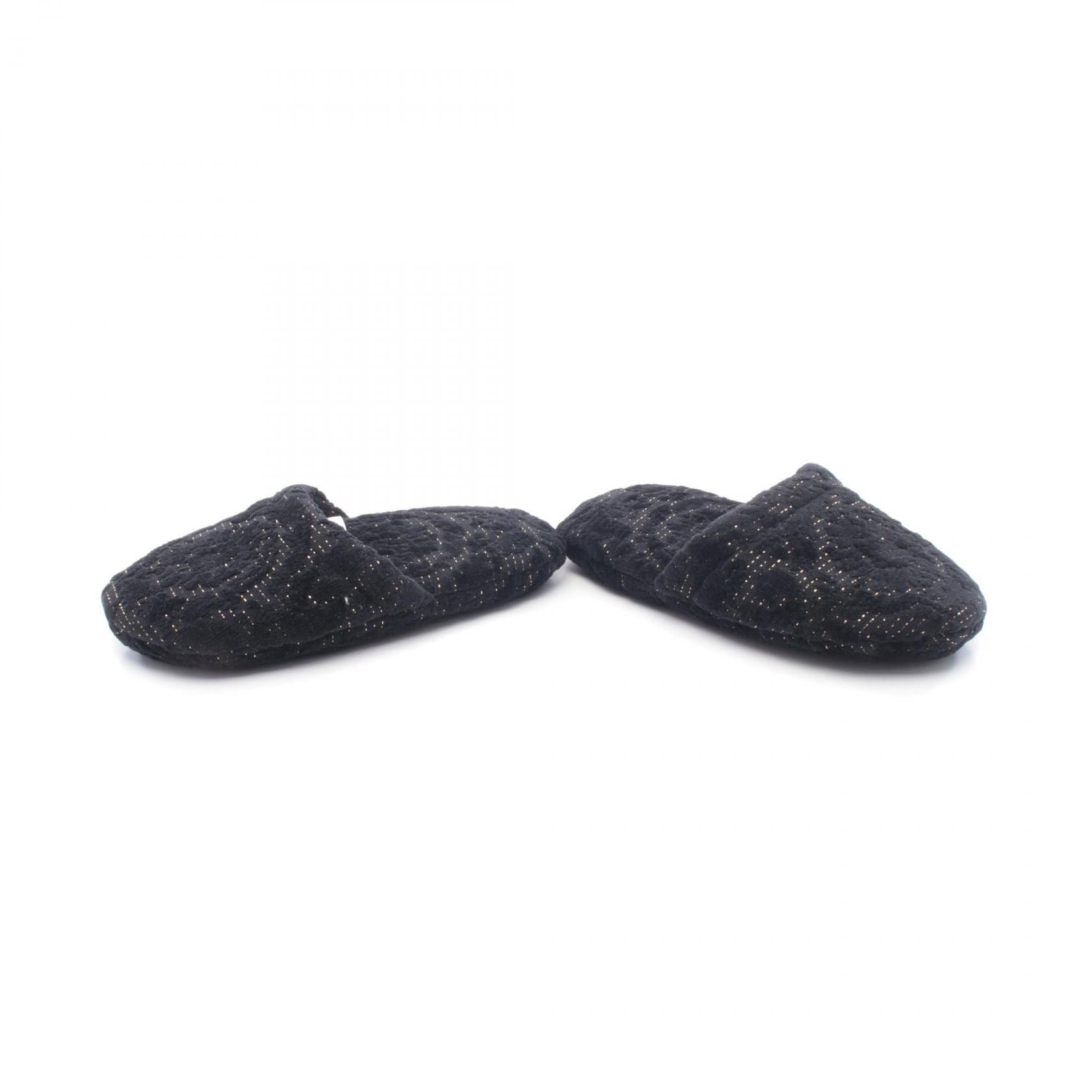 Versace Versace Versace Bath Slippers Barocco Cotton Slippers Textile Shoes ZSLB000081A08851 1E8 DUTY FREE for USA Size ONE SIZE - 3 Thumbnail