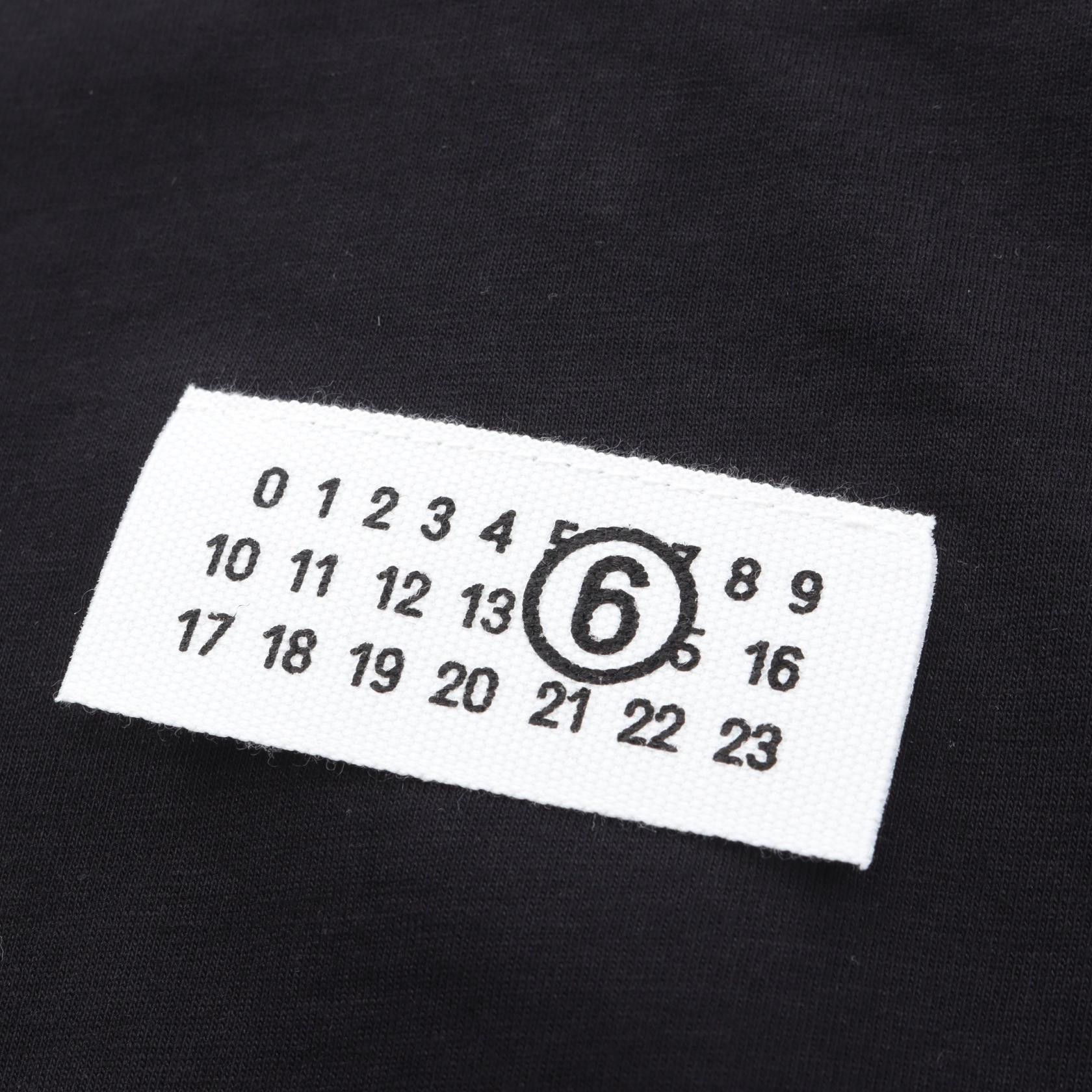 Maison Margiela MM6 Maison Margiela MM6 Numbering Logo Cotton T Shirt Textile T-Shirts S52GC0327M20170900L DUTY FREE for USA Size ONE SIZE - 6 Thumbnail