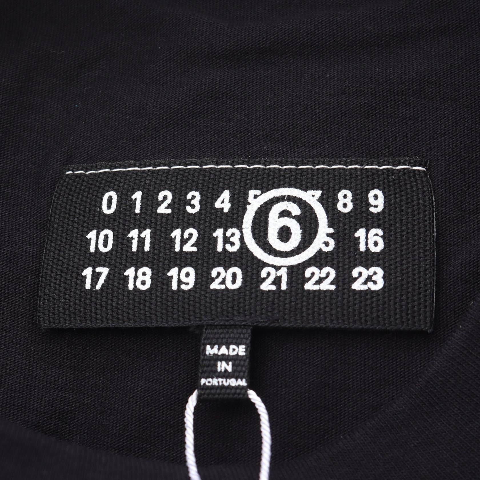 Maison Margiela MM6 Maison Margiela MM6 Numbering Logo Cotton T Shirt Textile T-Shirts S52GC0327M20170900L DUTY FREE for USA Size ONE SIZE - 3 Thumbnail