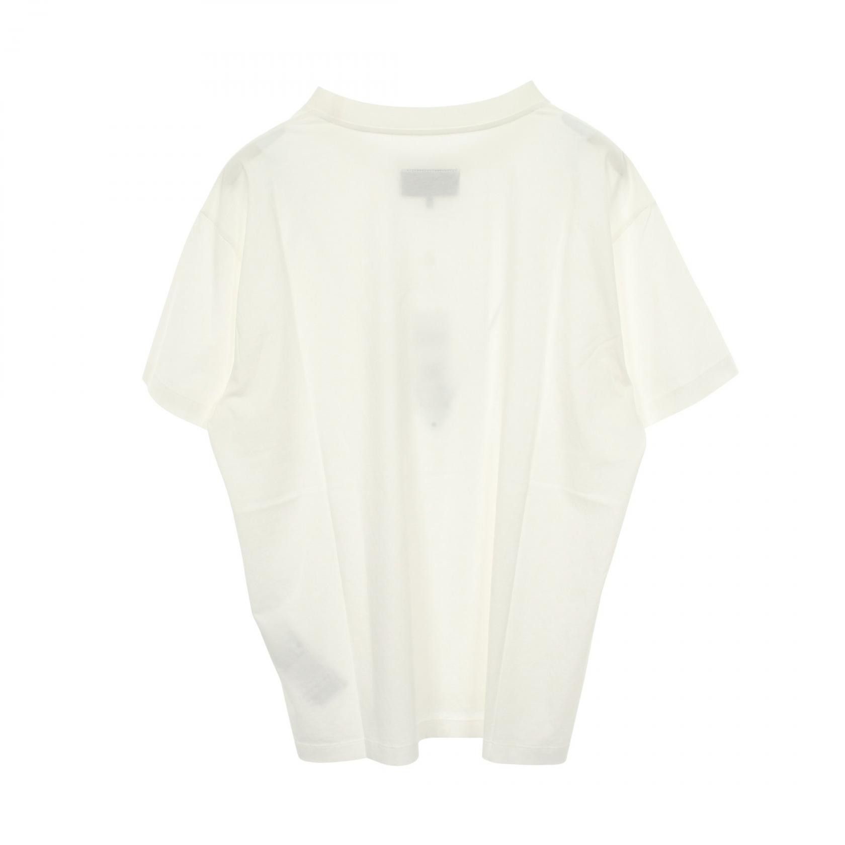 Maison Margiela MM6 Maison Margiela MM6 Numbering Logo Cotton T Shirt Textile T-Shirts SH0GC0032M20170101L DUTY FREE for USA Size ONE SIZE - 2 Thumbnail