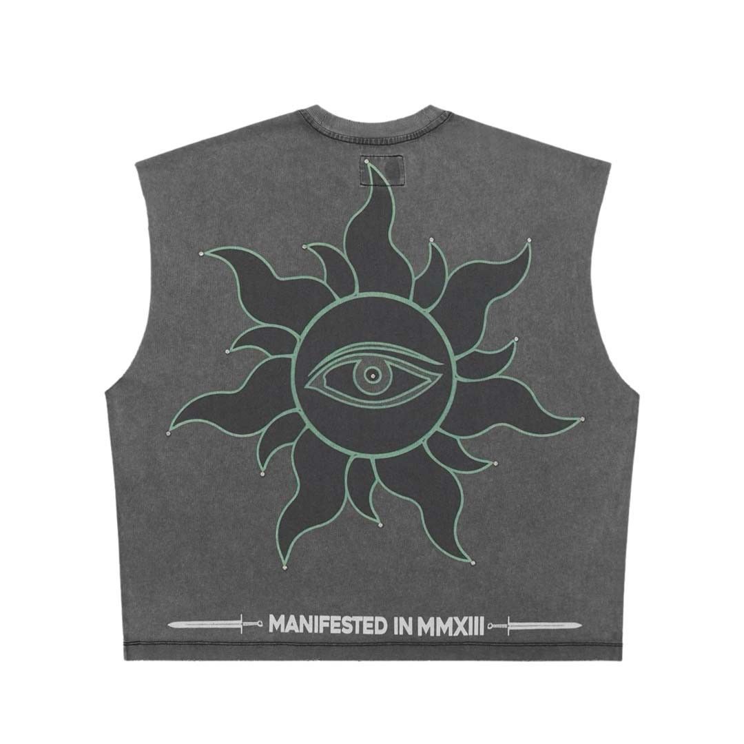 Godspeed Sunken Liberty Sleeveless Tee Grey Size US XL / EU 56 / 4 - 2 Thumbnail