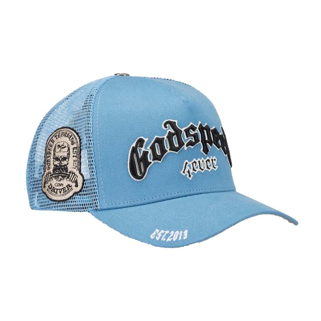 Godspeed Trucker Hat Sky Blue Size ONE SIZE - 3 Thumbnail