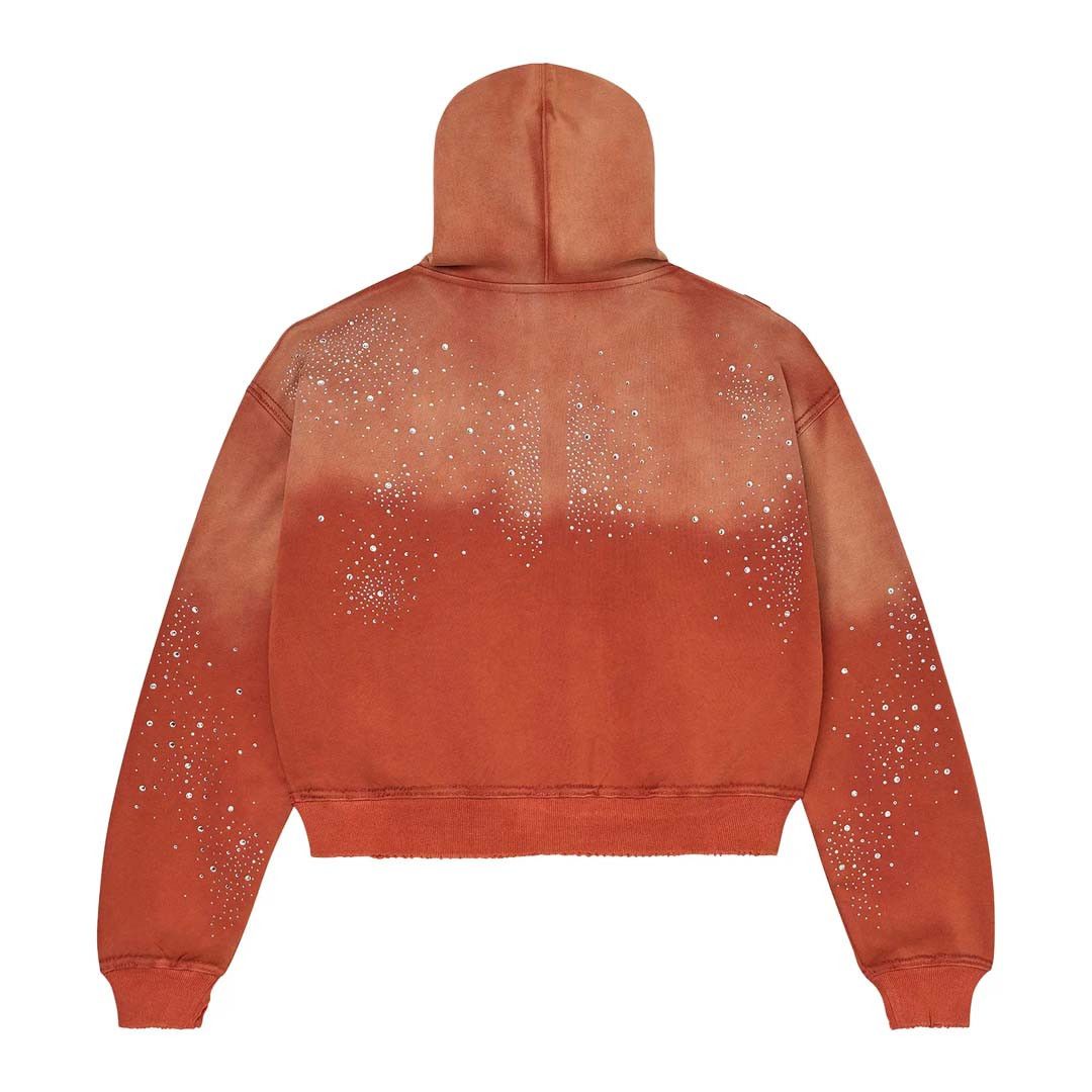 Vale Forever Classico Zip Up Hoodie 'Orange' Size US XL / EU 56 / 4 - 2 Thumbnail