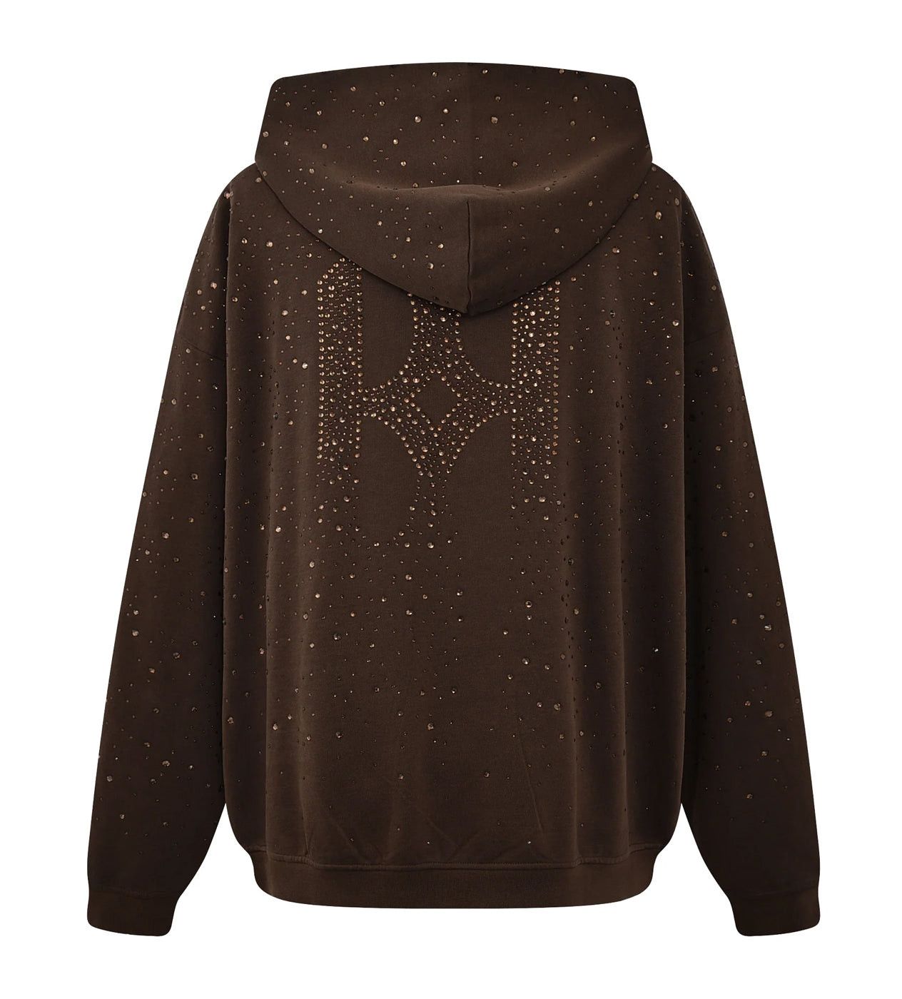 Birth of Royal Child 20k Swarovski Diamond Hoodie Brown Size US S / EU 44-46 / 1 - 2 Thumbnail