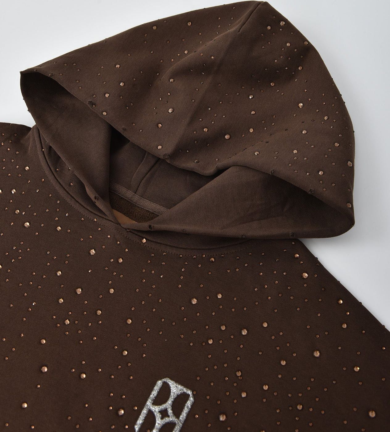 Birth of Royal Child 20k Swarovski Diamond Hoodie Brown Size US L / EU 52-54 / 3 - 3 Thumbnail