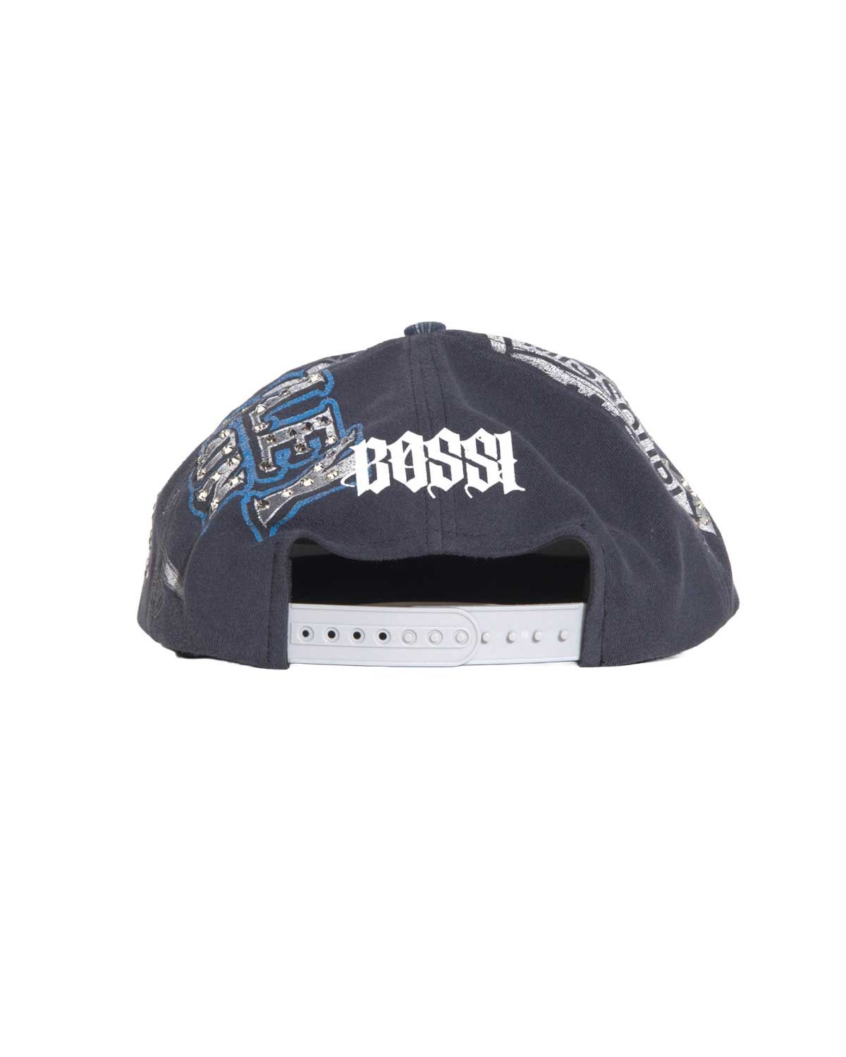NAV Bossi Vintage Rhinestone Snapback Hat y Size ONE SIZE - 3 Thumbnail