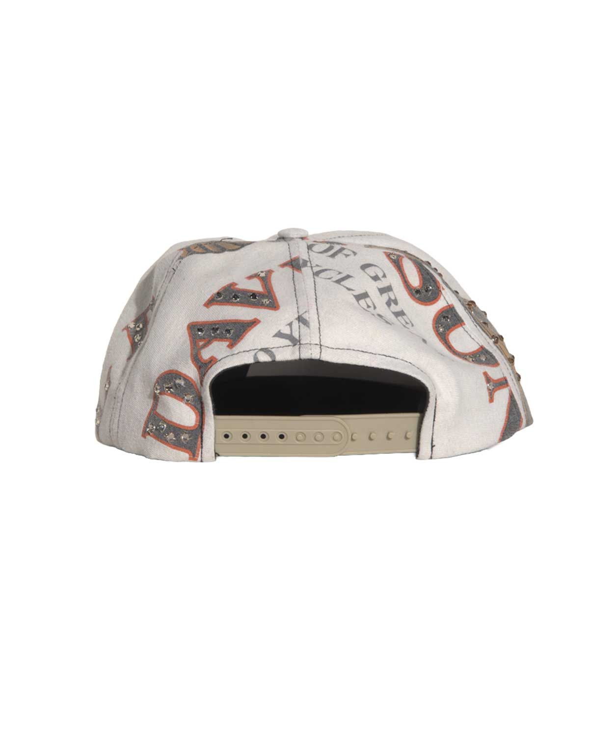 Other Bossi Vintage Rhinestone Hat White/Orange Size ONE SIZE - 3 Thumbnail