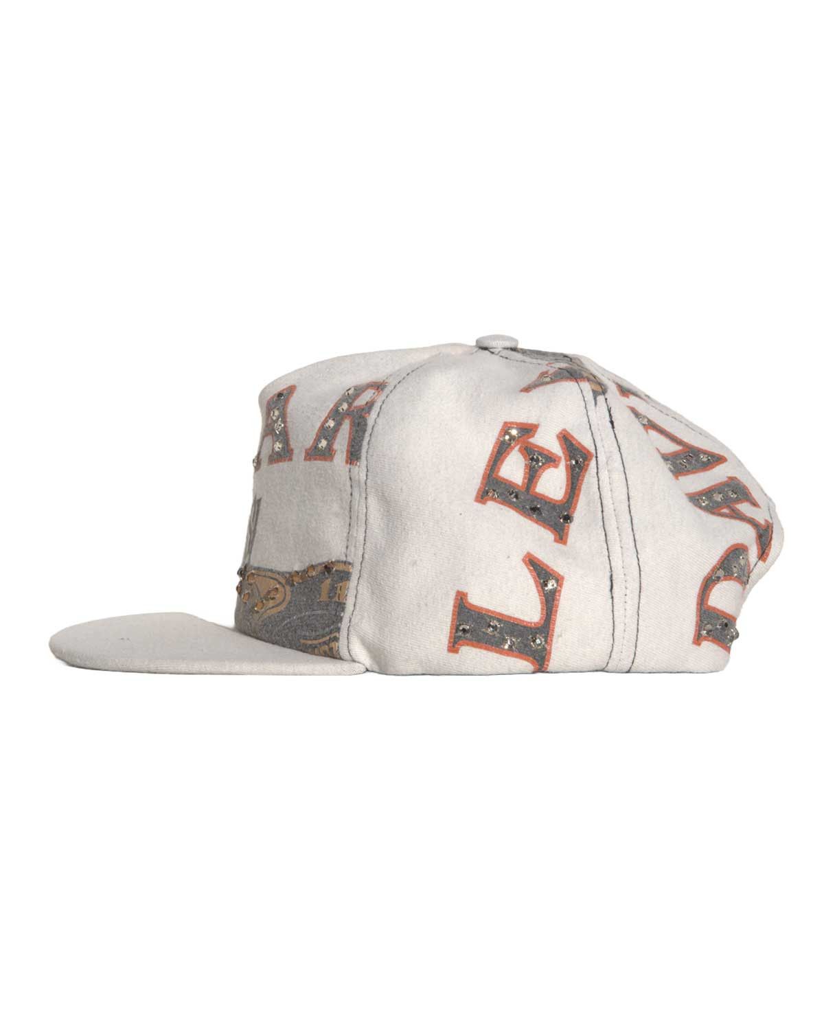 Other Bossi Vintage Rhinestone Hat White/Orange Size ONE SIZE - 2 Thumbnail