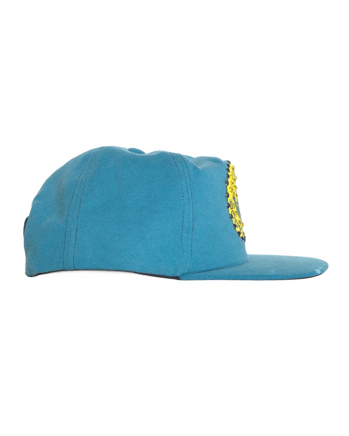 Other Bossi Vintage Rhinestone Snapback Hat Blue/Yellow Size ONE SIZE - 4 Thumbnail