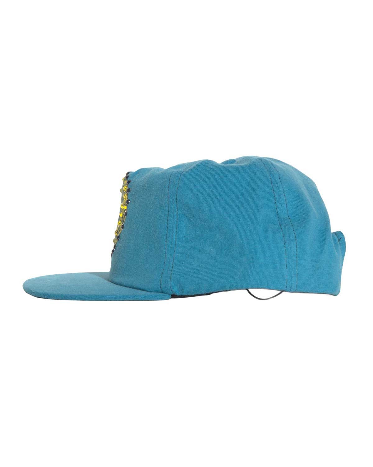Other Bossi Vintage Rhinestone Snapback Hat Blue/Yellow Size ONE SIZE - 2 Thumbnail