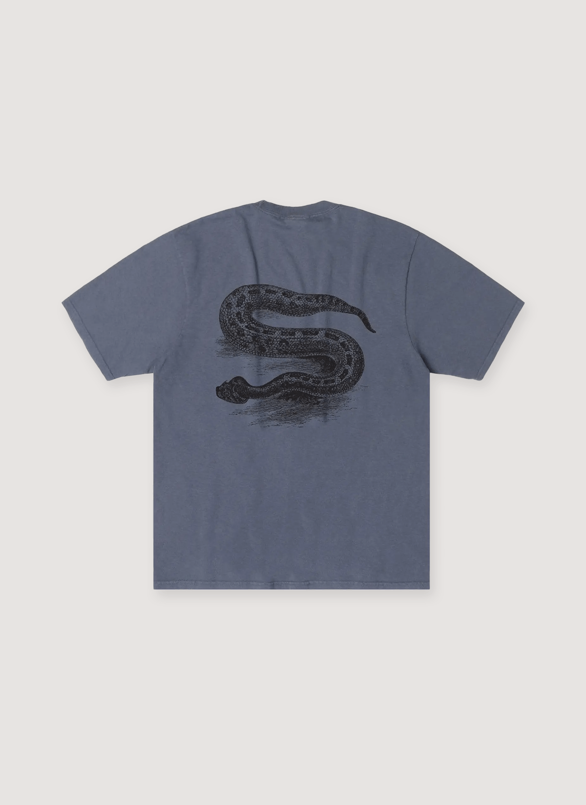 Stussy Serpent Pigment Dye Tee Navy Size US S / EU 44-46 / 1 - 2 Thumbnail