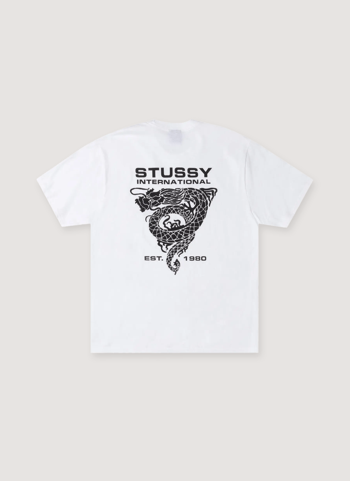 Stussy Dragon Tee White Size US M / EU 48-50 / 2 - 2 Thumbnail