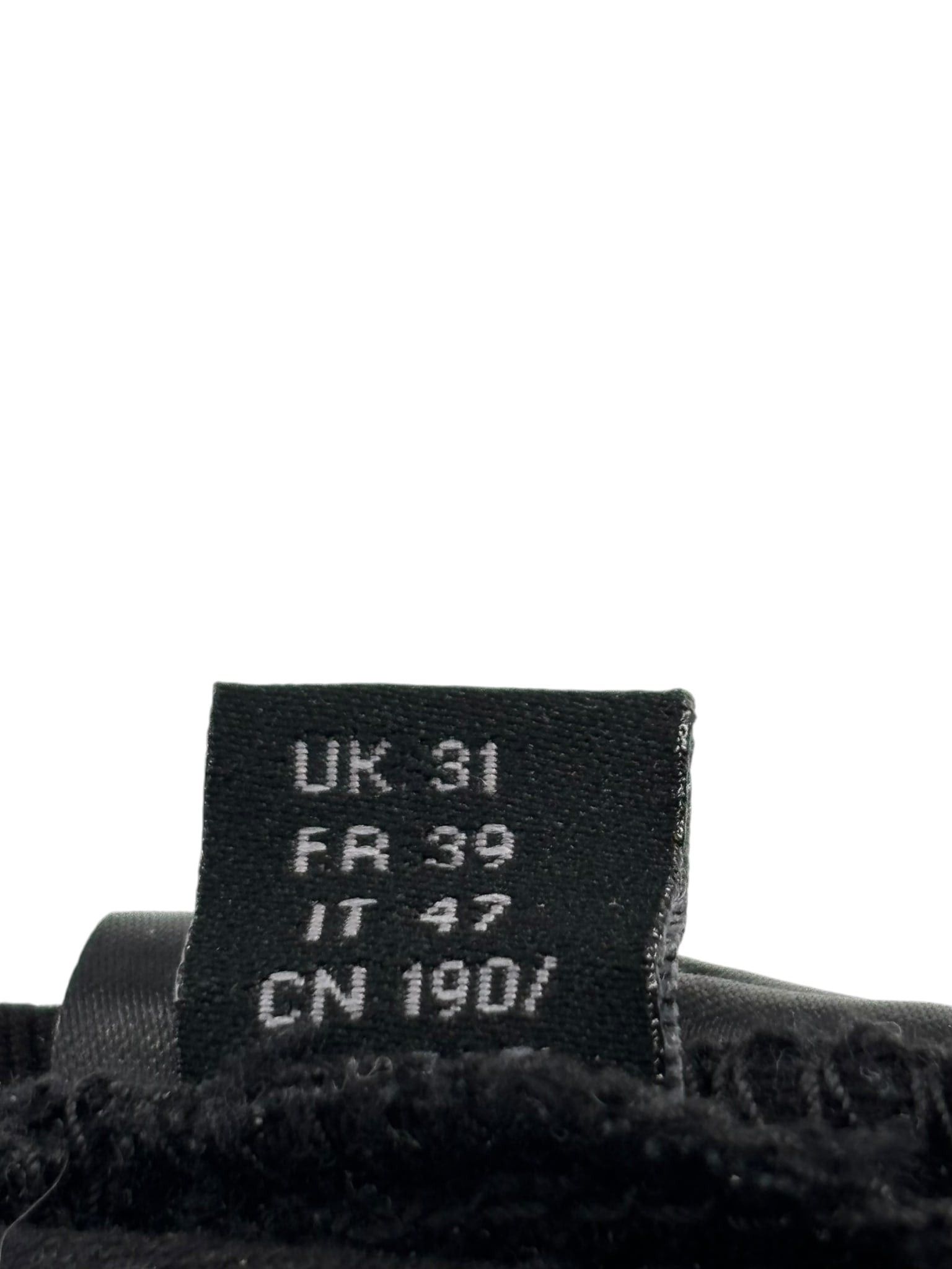 Amiri Hollywood Logo Patch Distressed Denim Black Size US 31 - 6 Thumbnail