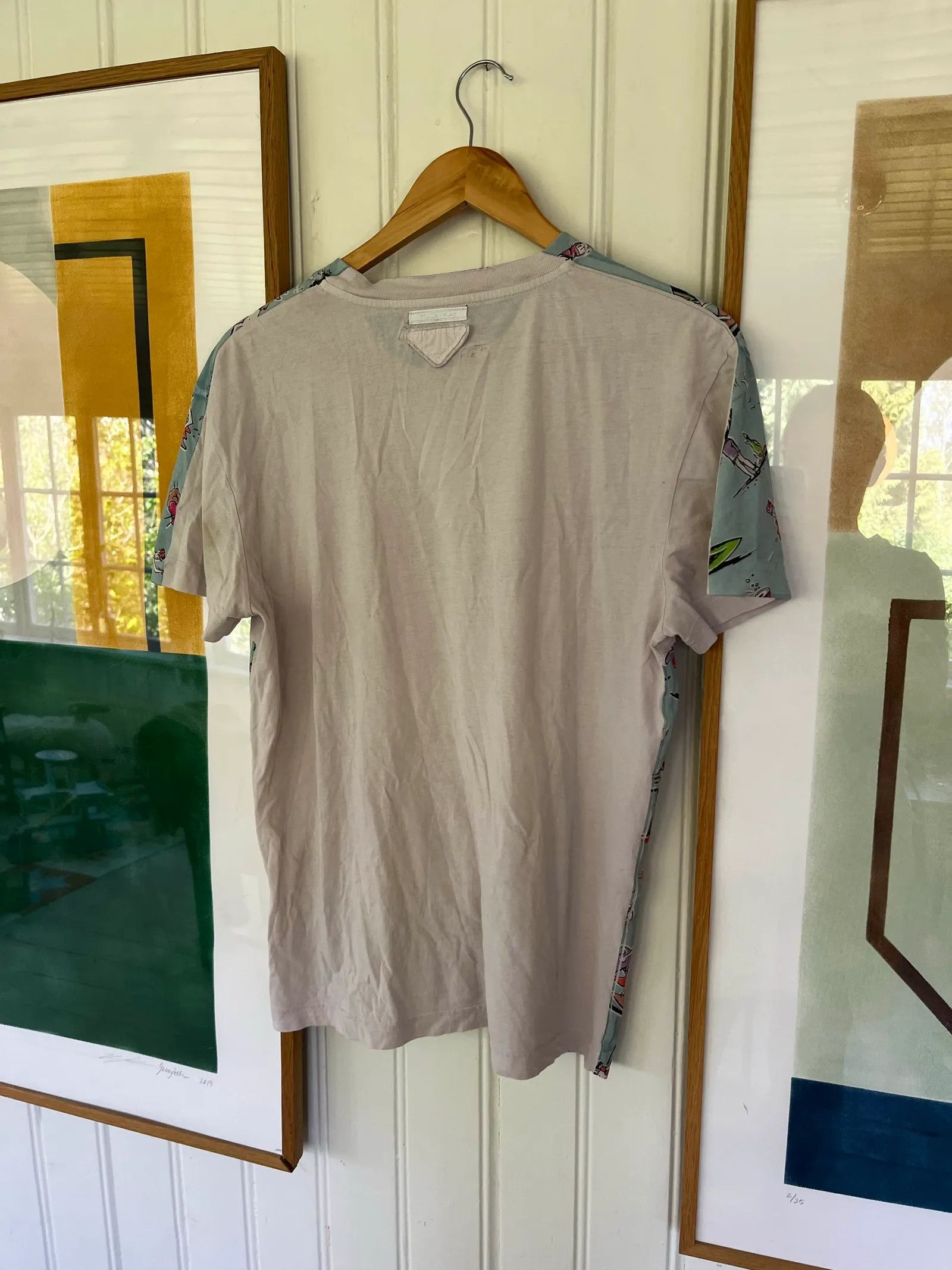 Prada Prada Short Sleeve T-shirt Size M / US 6-8 / IT 42-44 - 4 Thumbnail
