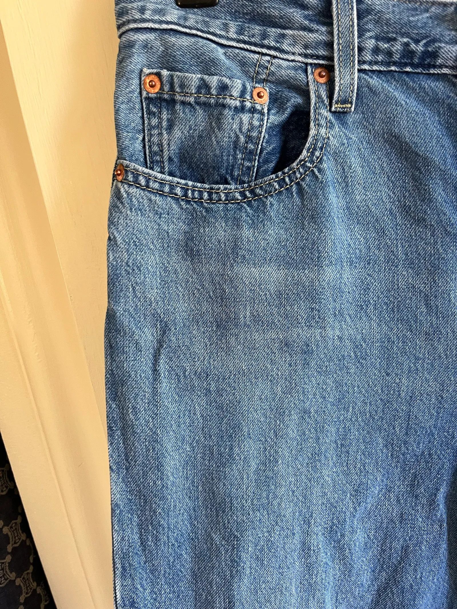 Levi's Levi's Low Pro Straight Jeans Size 29" - 4 Thumbnail