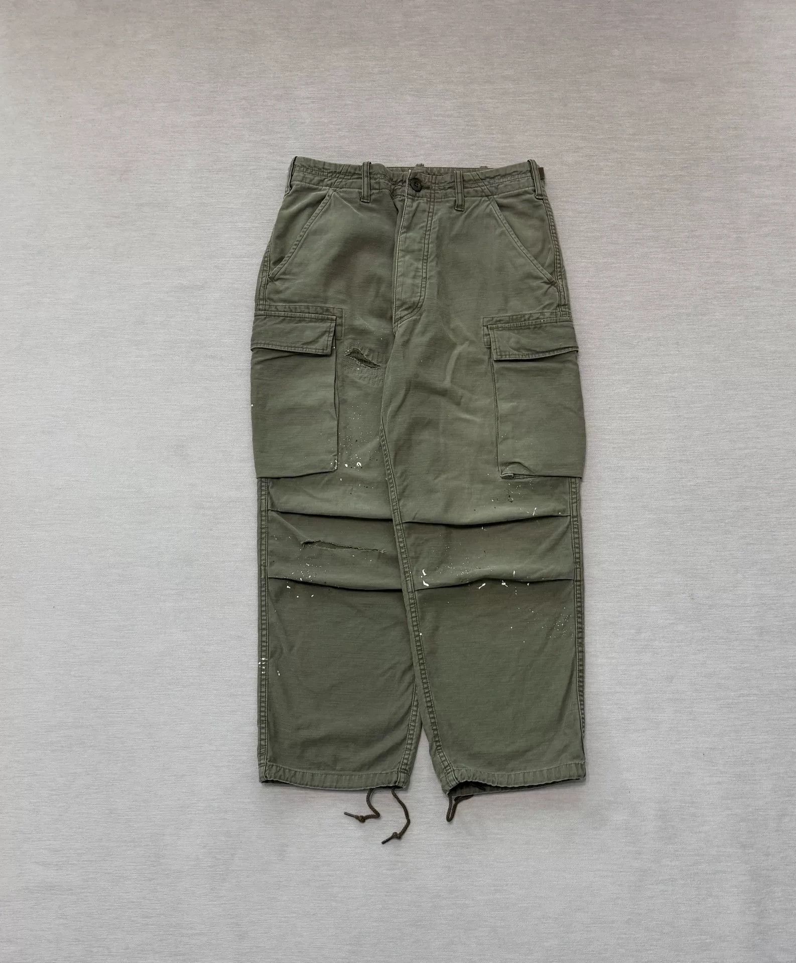 Madness MADNESS Paint Splatter Cargo Pants Size S Size US 30 / EU 46 - 2 Thumbnail