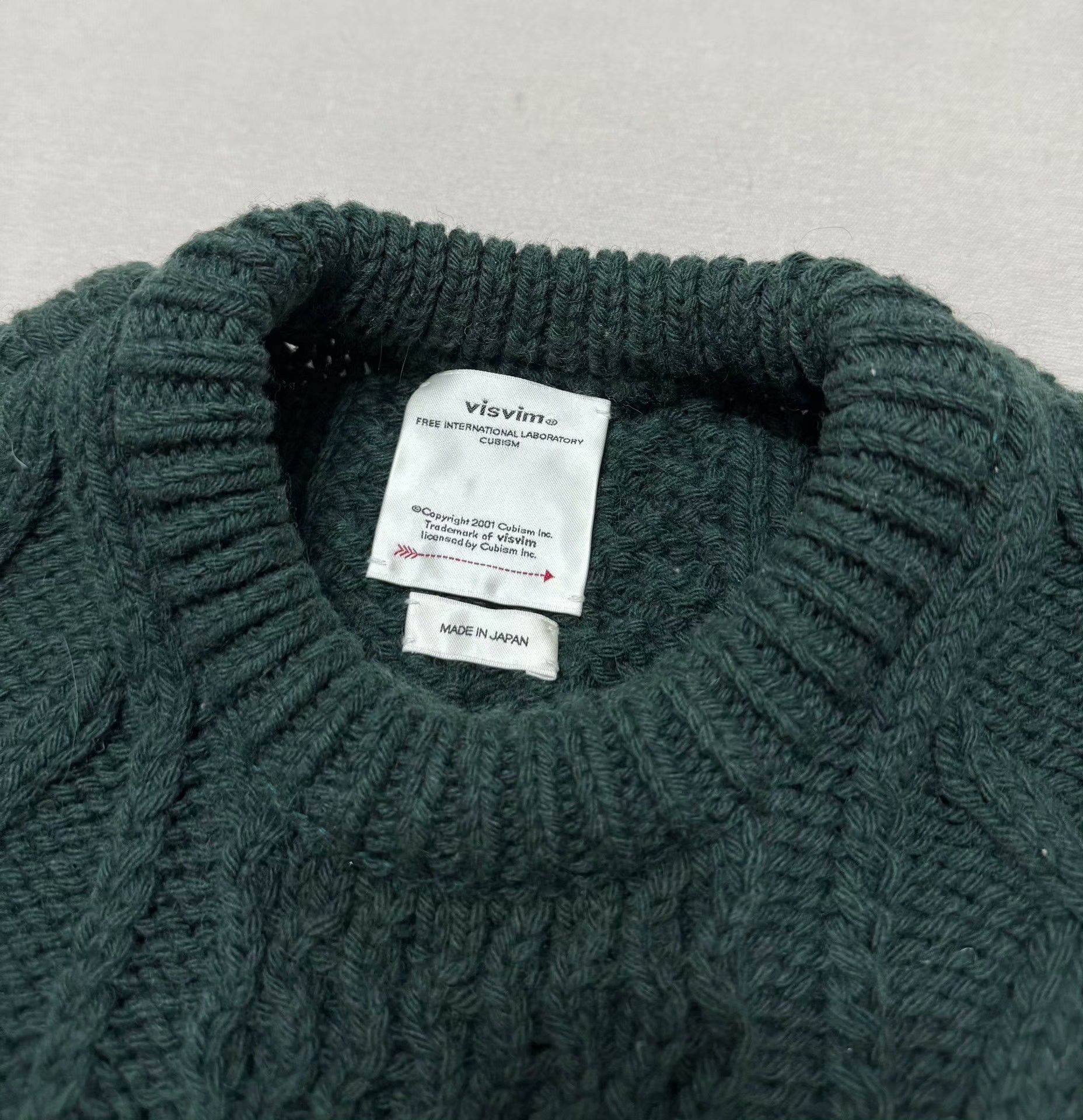 Visvim Visvim Amplus Cable Knit Sweater Size S Size US S / EU 44-46 / 1 - 6 Thumbnail