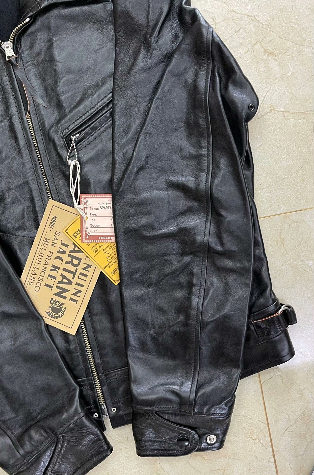 Freewheelers Freewheelers Mulholland Horsehide Leather Jacket Size M Size US M / EU 48-50 / 2 - 5 Thumbnail