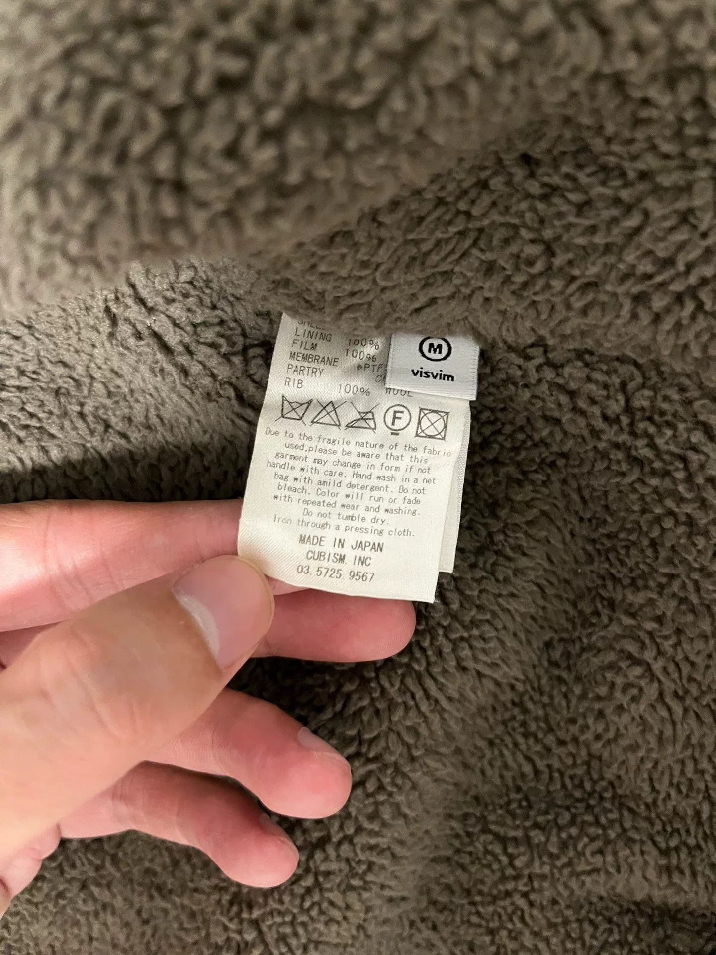 Visvim Visvim Fleece Lined Mechanics Jacket Size M Size US M / EU 48-50 / 2 - 4 Thumbnail