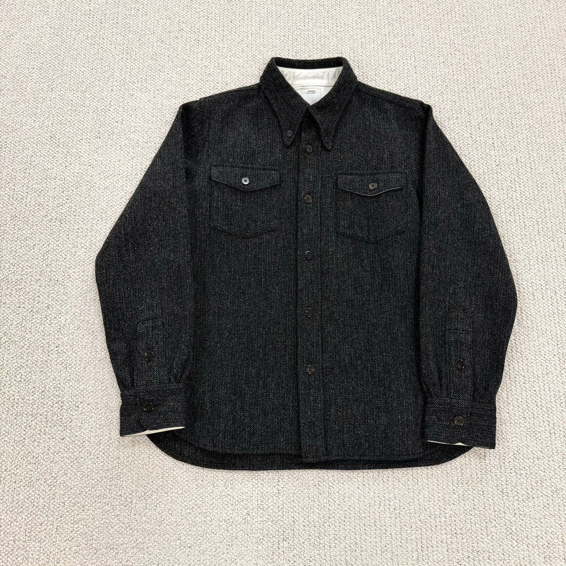 Visvim visvim Wool Tweed Shirt Jacket Size M Size US M / EU 48-50 / 2 - 2 Thumbnail