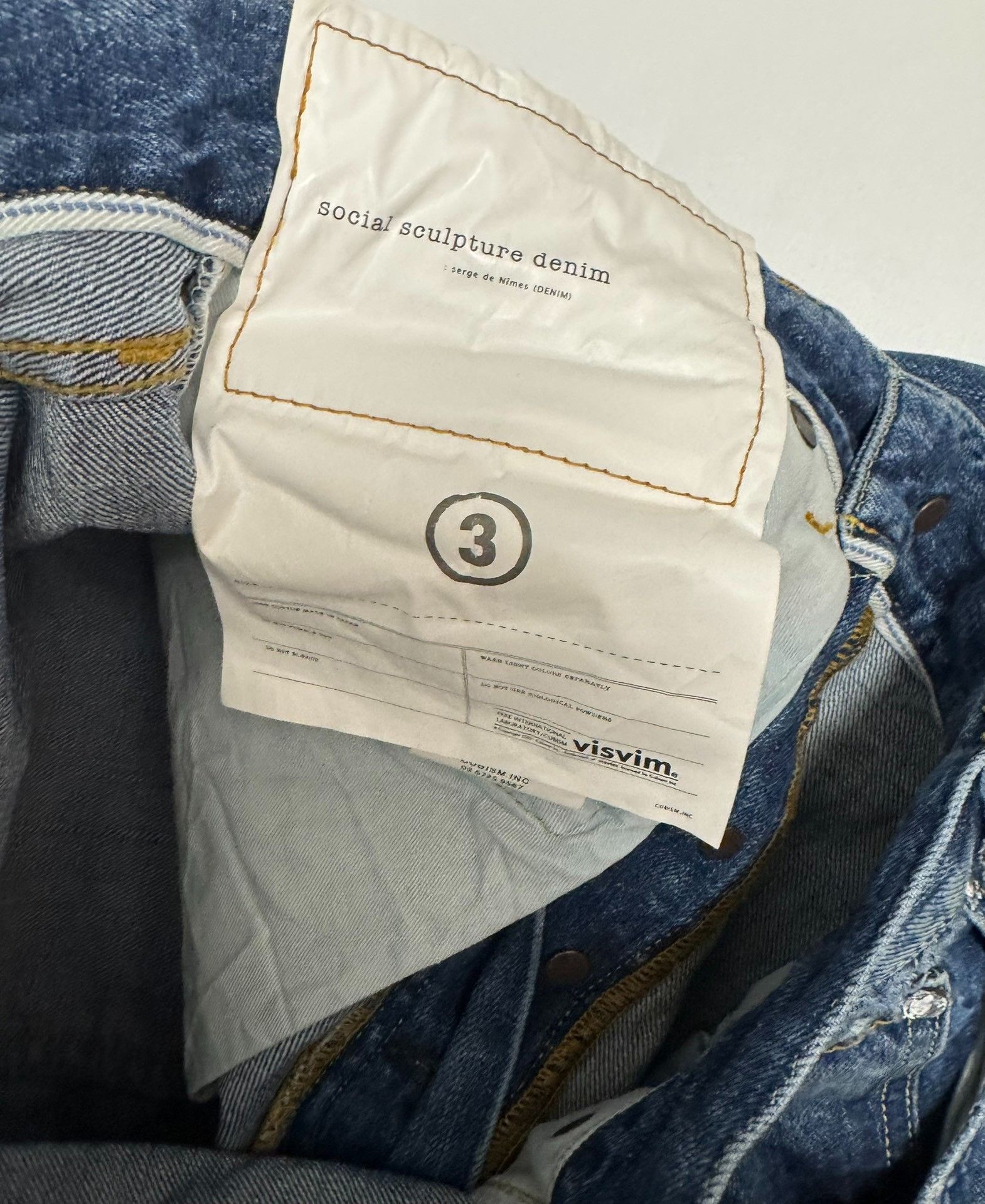 Visvim Visvim Social Sculpture 01 DRY-21 Denim Jeans Size 32 Size US 32 / EU 48 - 5 Thumbnail