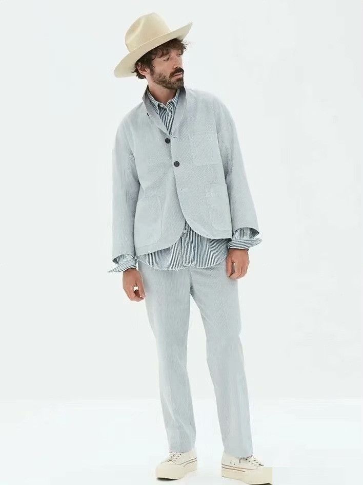 Visvim Visvim Seersucker Falkland Suit Size 42R Size 42R - 2 Thumbnail