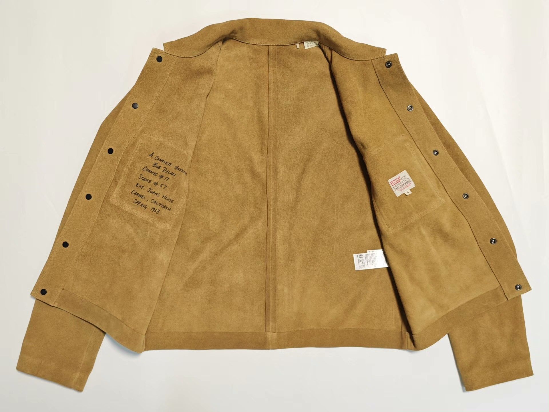 Levi's Levi's A Complete Unknown Suede Jacket Size S Size US S / EU 44-46 / 1 - 6 Thumbnail