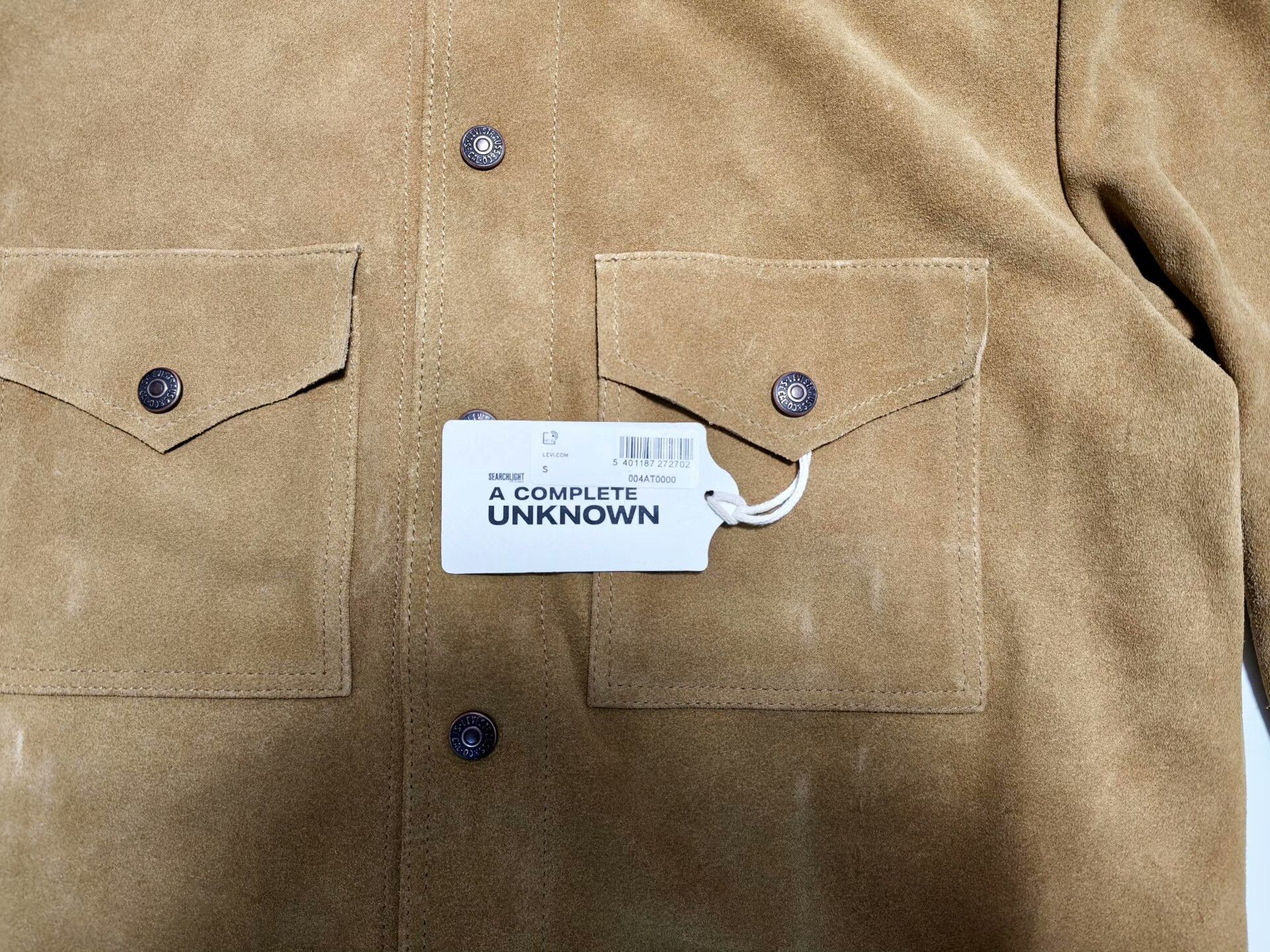 Levi's Levi's A Complete Unknown Suede Jacket Size S Size US S / EU 44-46 / 1 - 4 Thumbnail