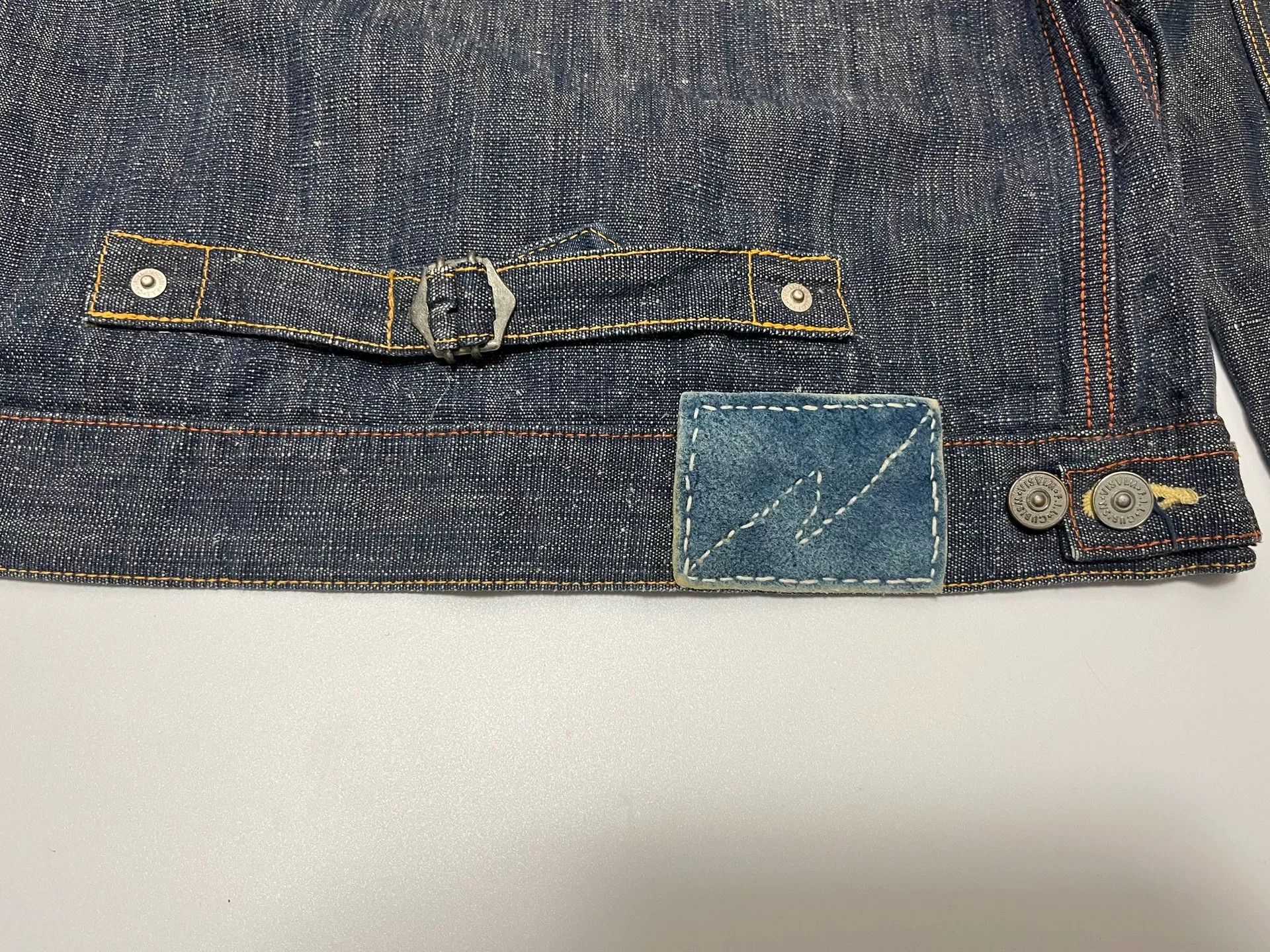 Visvim Visvim 102 Linen Blend Denim Jacket Size S Size US S / EU 44-46 / 1 - 9 Thumbnail