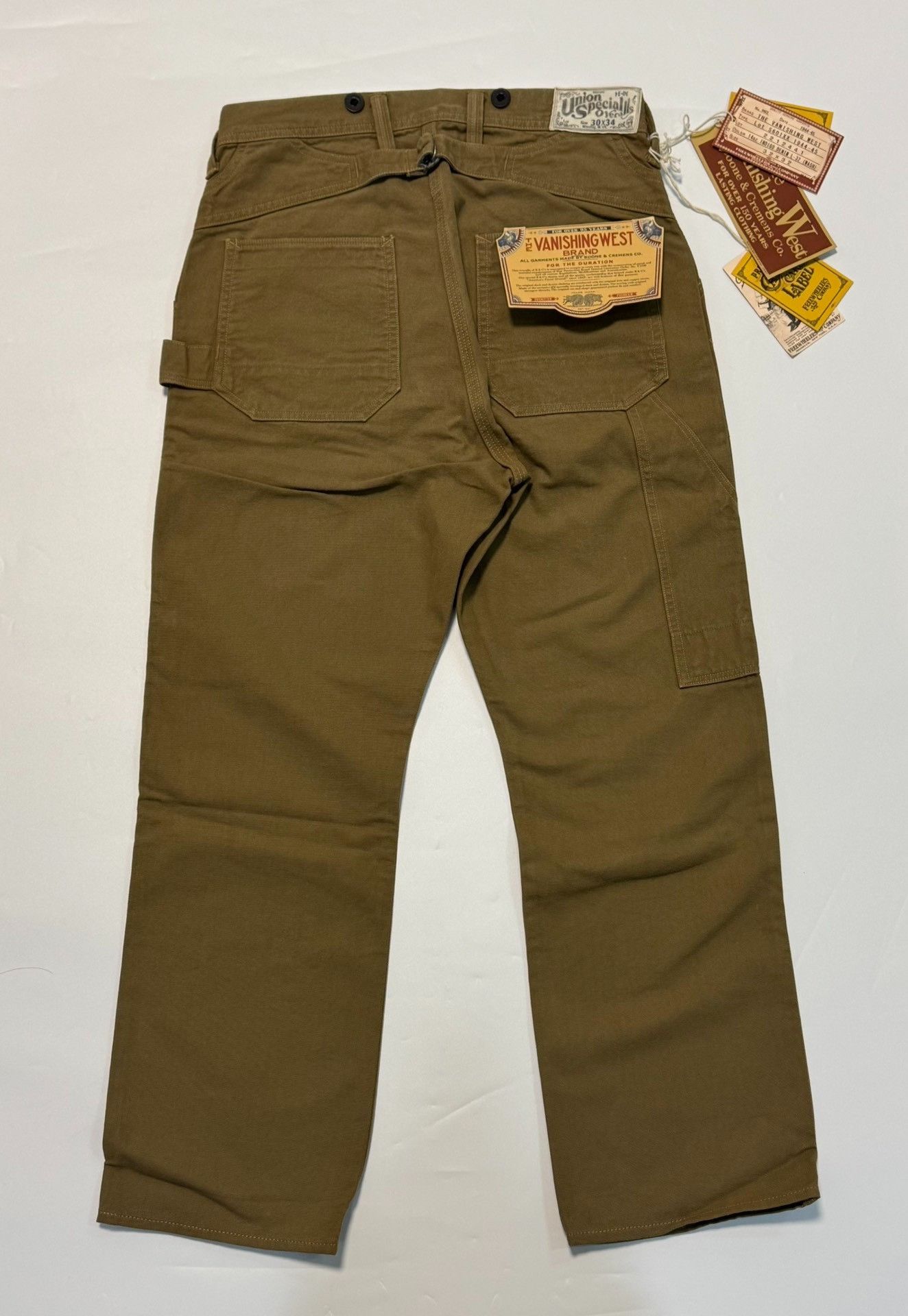 Freewheelers Freewheelers The Vanishing West S601XX Work Pants Size 30 Size US 30 / EU 46 - 7 Thumbnail