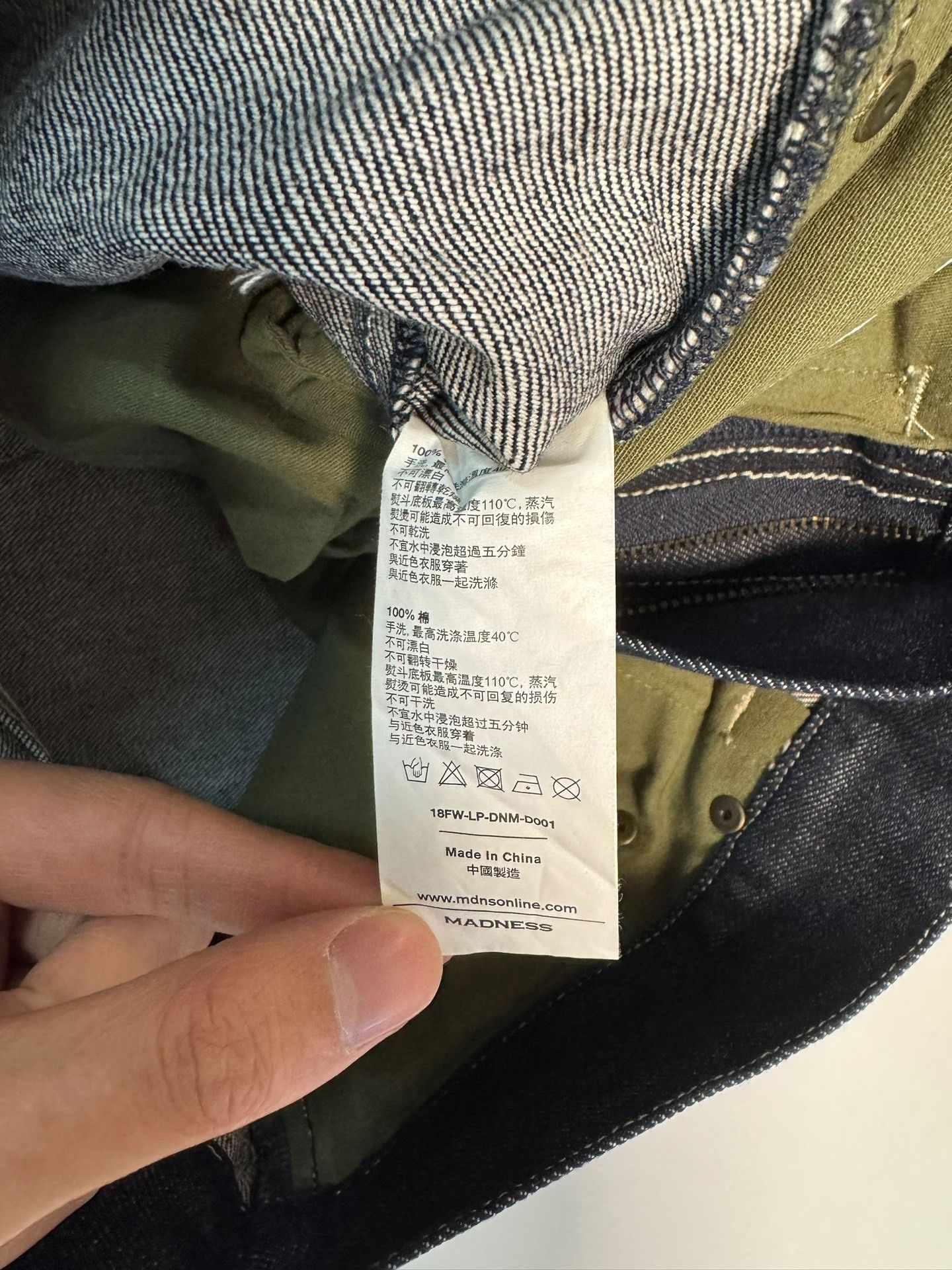 Madness Madness Selvedge Denim Jeans Size S Size US 30 / EU 46 - 8 Thumbnail