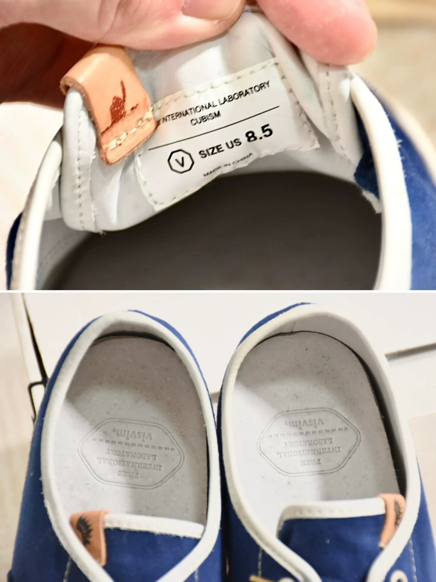 Visvim Visvim Navy Logan Deck Lo Sneakers US 8.5 Size US 8.5 / EU 41-42 - 8 Thumbnail
