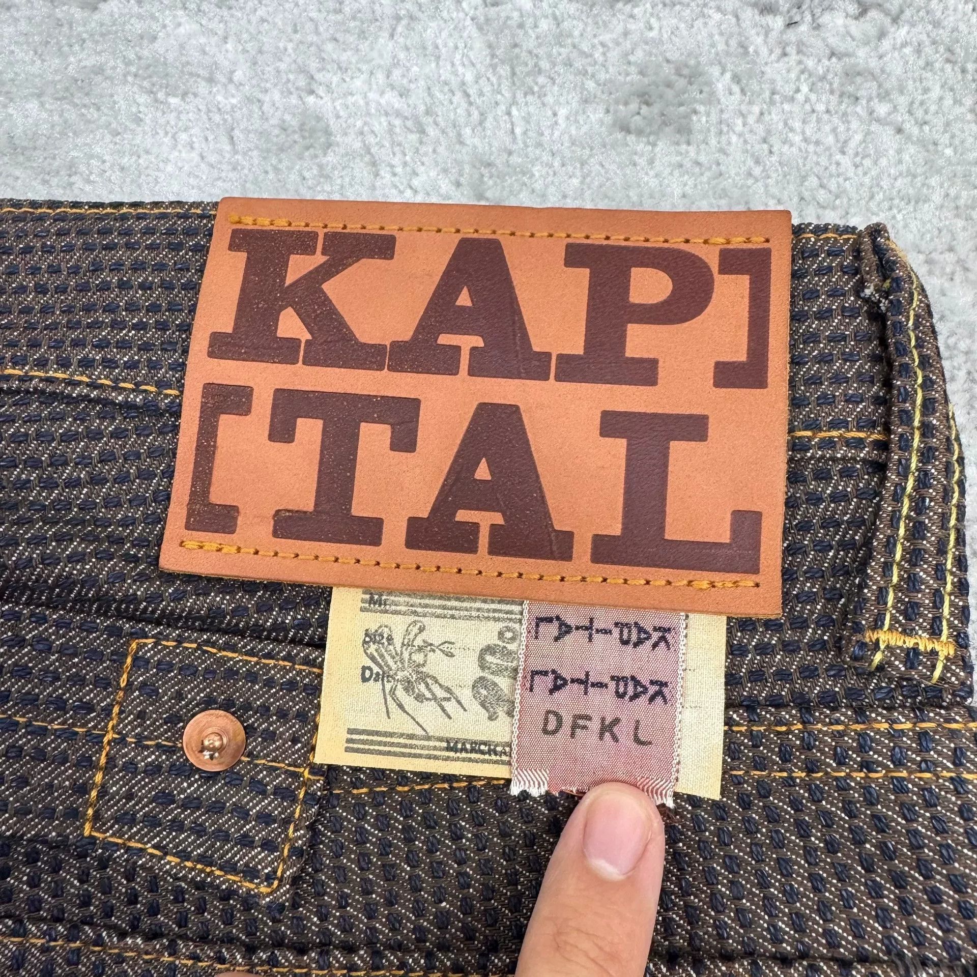Kapital KAPITAL Sashiko Denim Jeans Size 32 Size US 32 / EU 48 - 9 Thumbnail