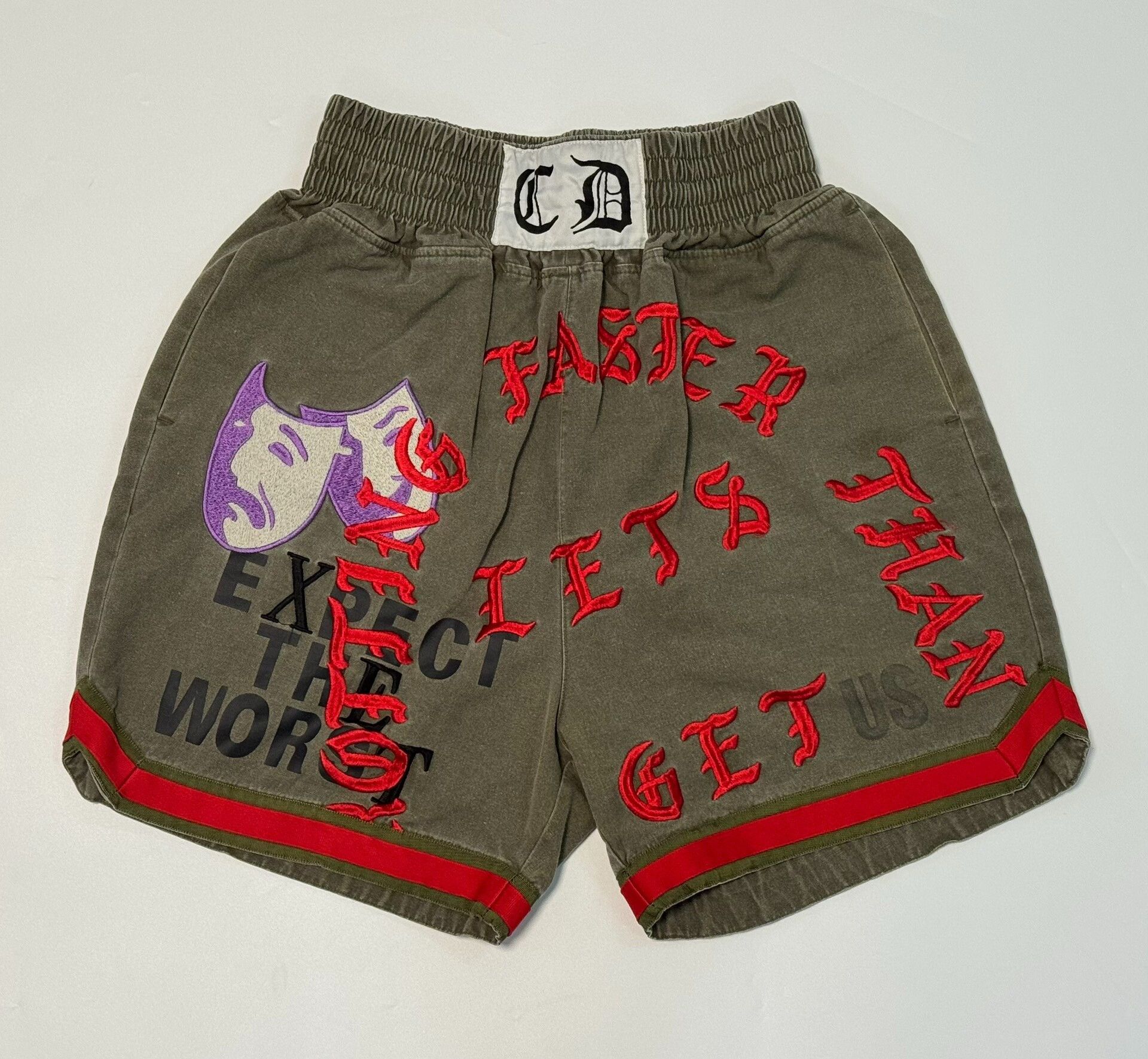 READYMADE Readymade Comedy Tragedy Boxing Shorts Size 30 Size US 30 / EU 46 - 2 Thumbnail