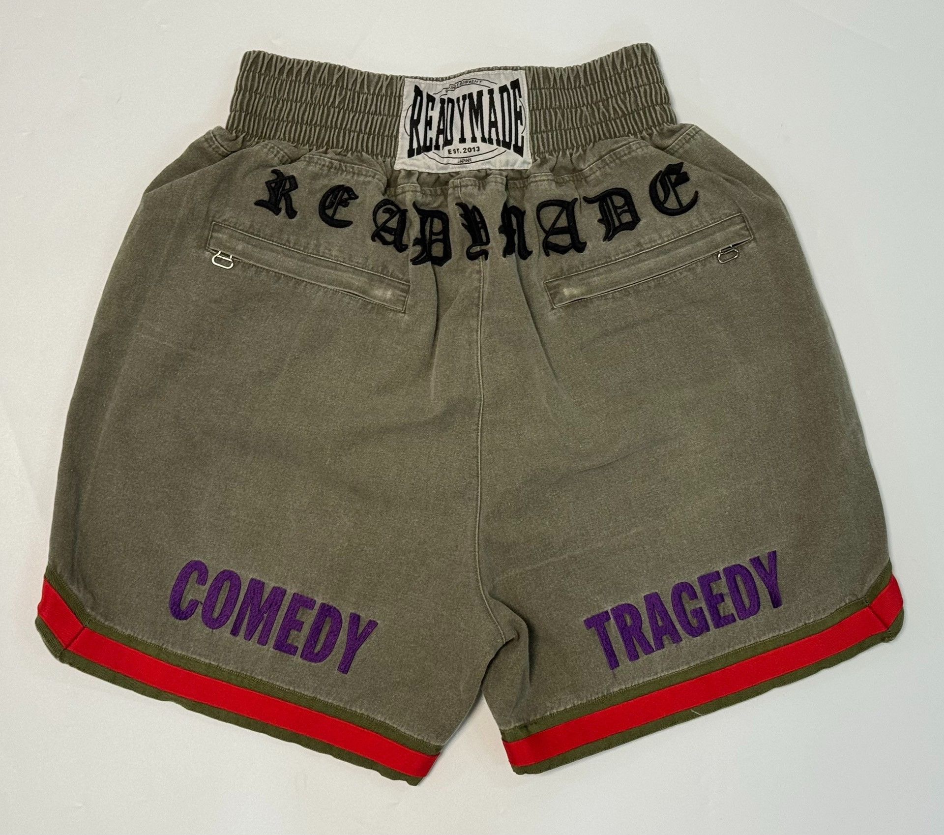READYMADE Readymade Comedy Tragedy Boxing Shorts Size 30 Size US 30 / EU 46 - 7 Thumbnail