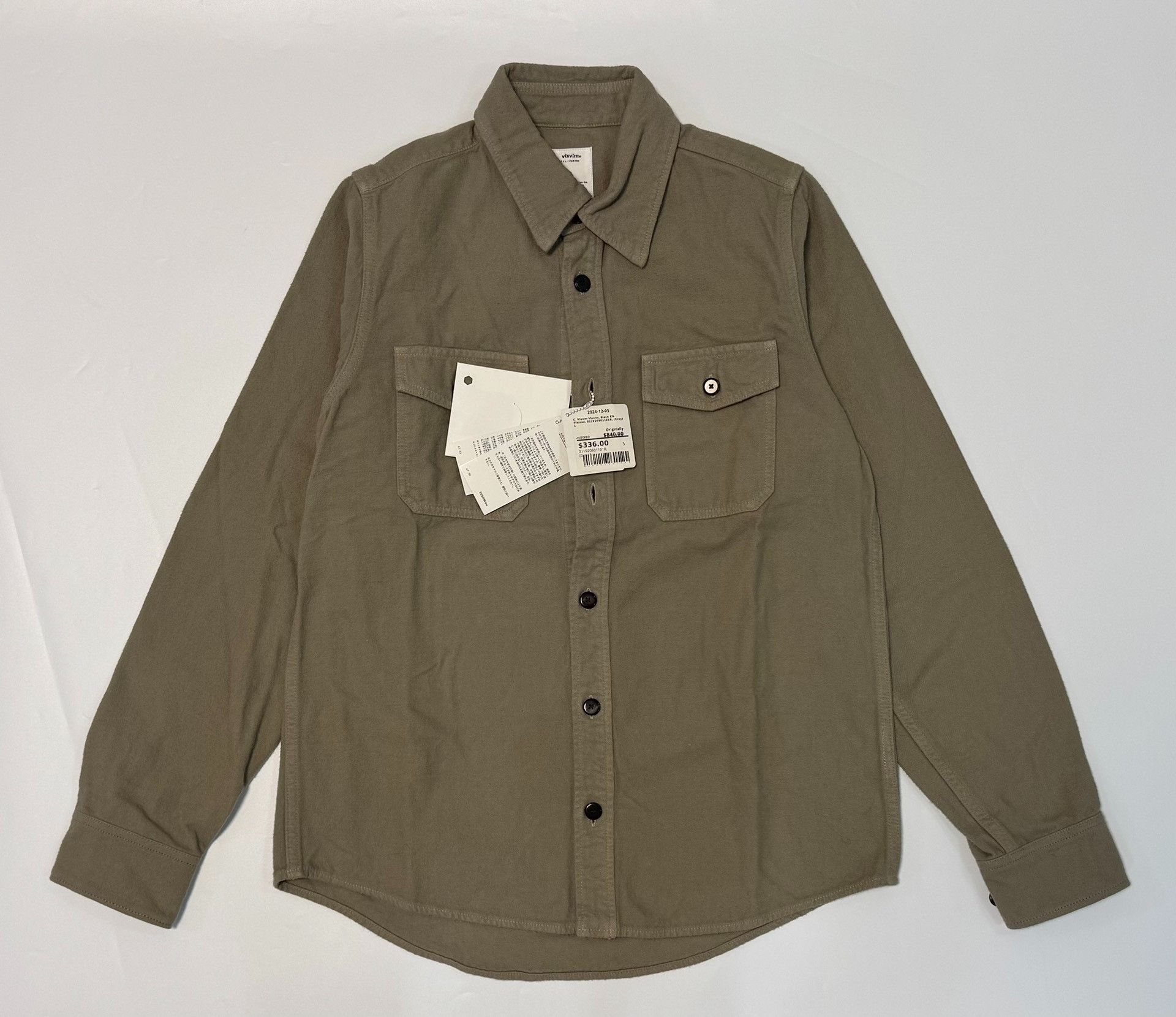 Visvim Visvim Black Elk Flannel Shirt Size S Size US S / EU 44-46 / 1 - 2 Thumbnail