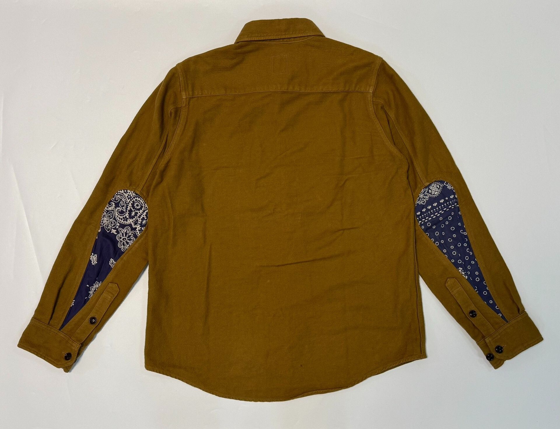 Visvim Visvim Bandana Elbow Patch Shirt Size M Size US M / EU 48-50 / 2 - 8 Thumbnail