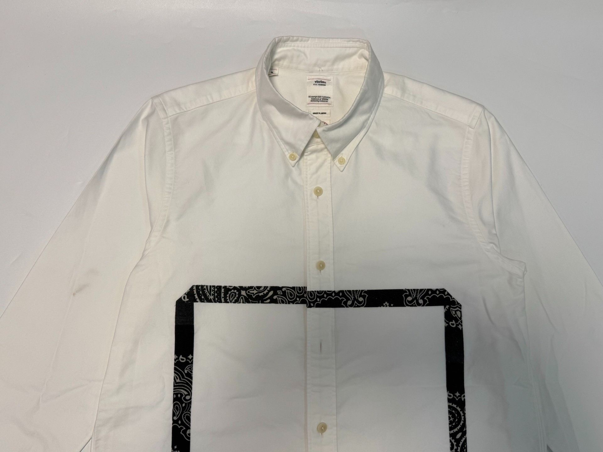 Visvim Visvim Bandana Patch Shirt Size M Size US M / EU 48-50 / 2 - 4 Thumbnail