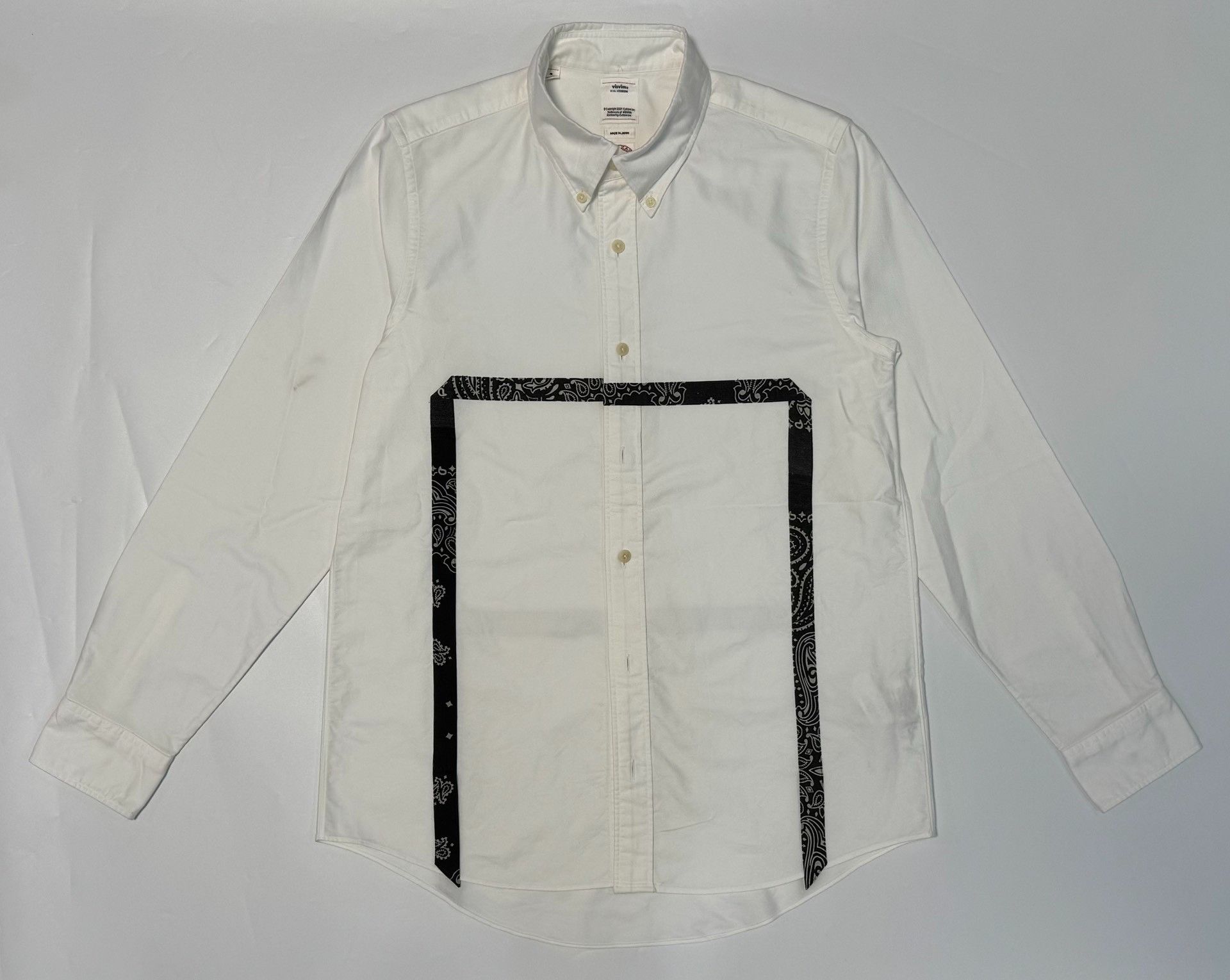 Visvim Visvim Bandana Patch Shirt Size M Size US M / EU 48-50 / 2 - 2 Thumbnail