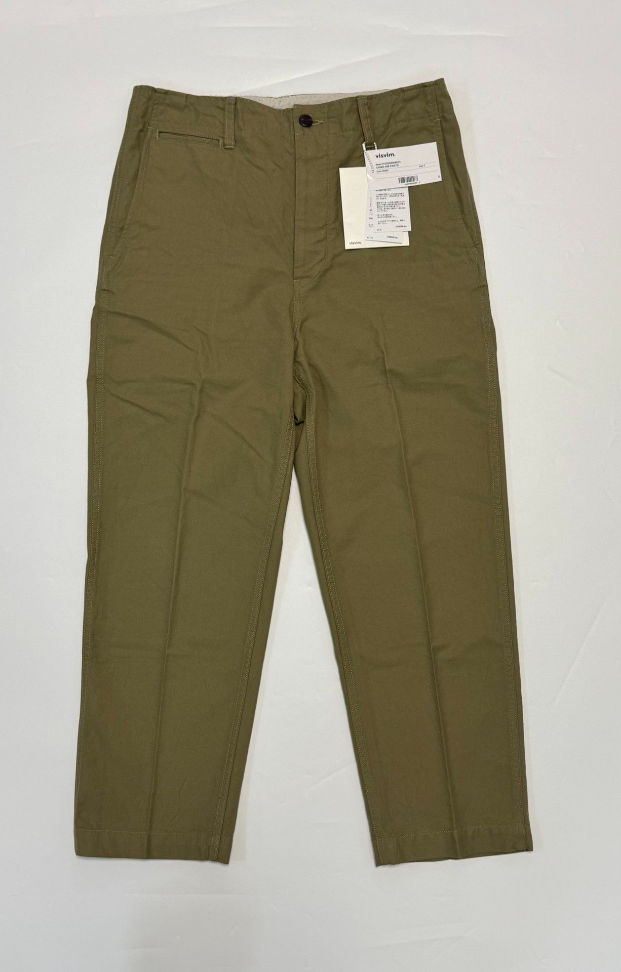 Visvim Visvim Khaki Chino Pants Size 2 Size US 30 / EU 46 - 2 Thumbnail