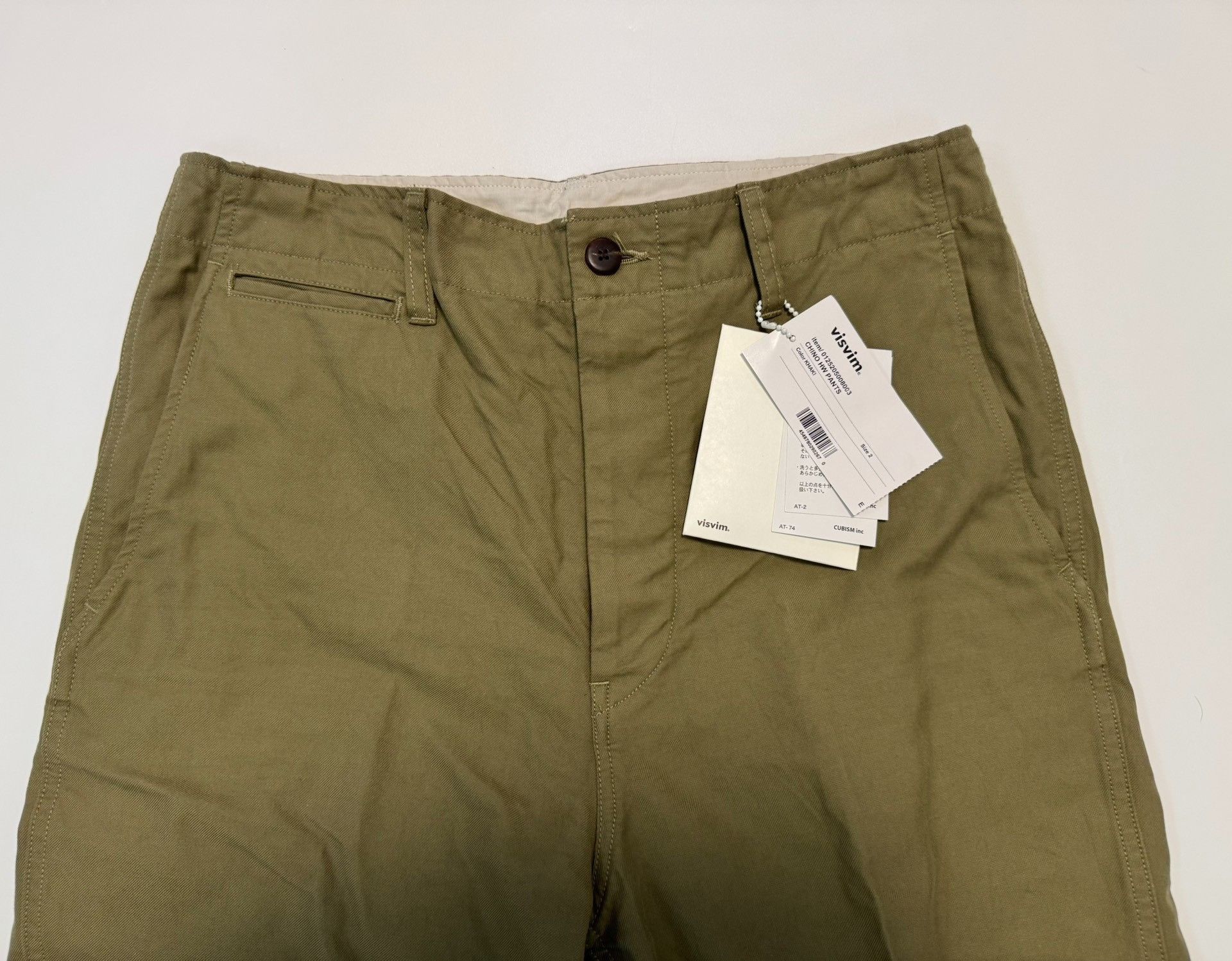 Visvim Visvim Khaki Chino Pants Size 2 Size US 30 / EU 46 - 4 Thumbnail