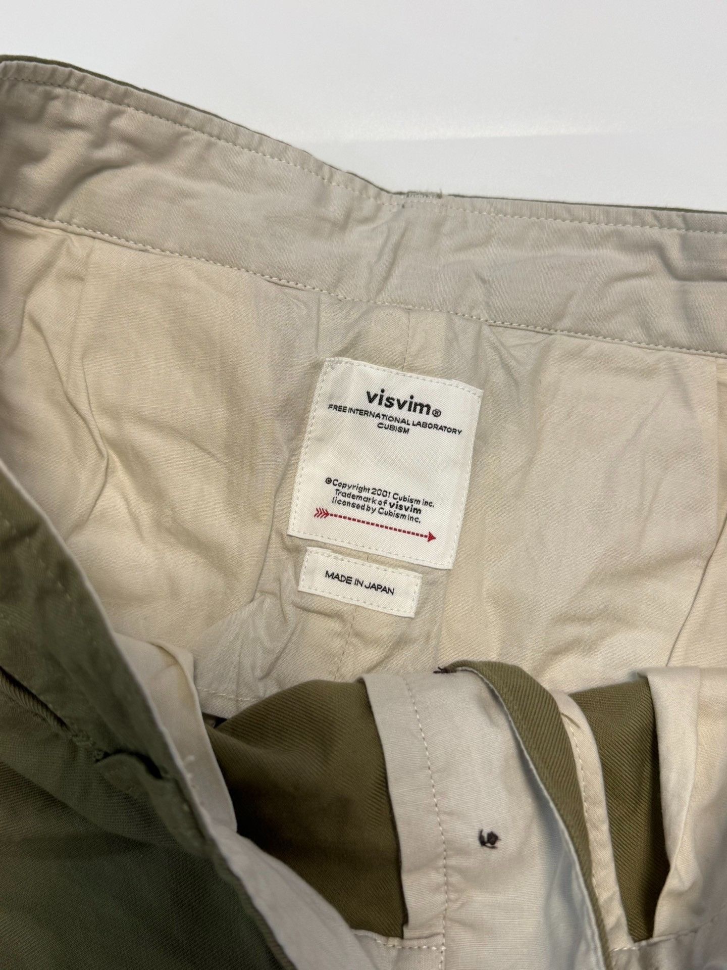 Visvim Visvim Khaki Chino Pants Size 2 Size US 30 / EU 46 - 6 Thumbnail
